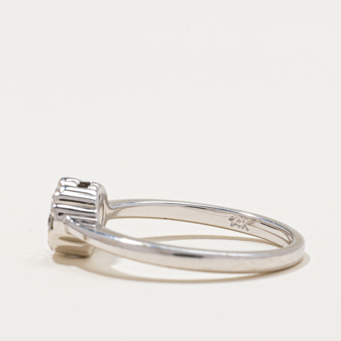 Diamond Daisy Ring | 0.30ctw | SZ 7