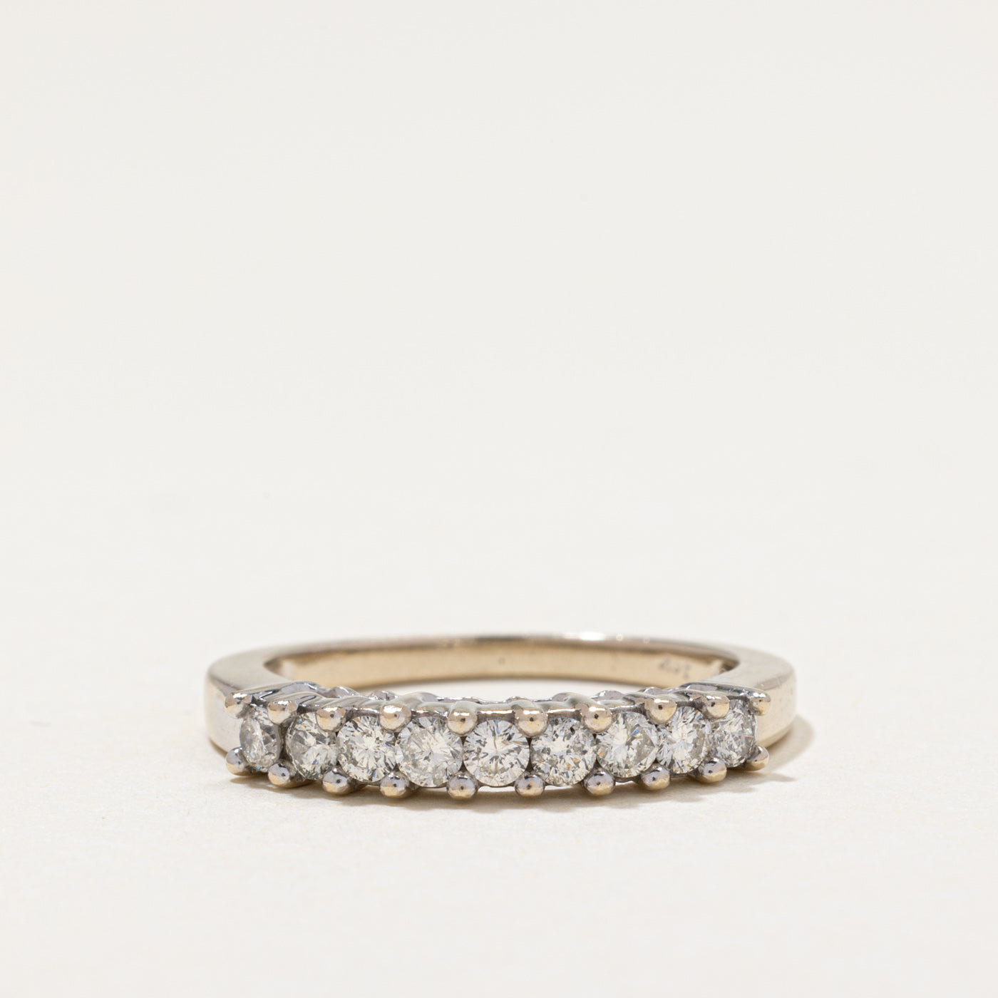 14k Semi Eternity Diamond Ring | 0.45ctw | SZ 6.25