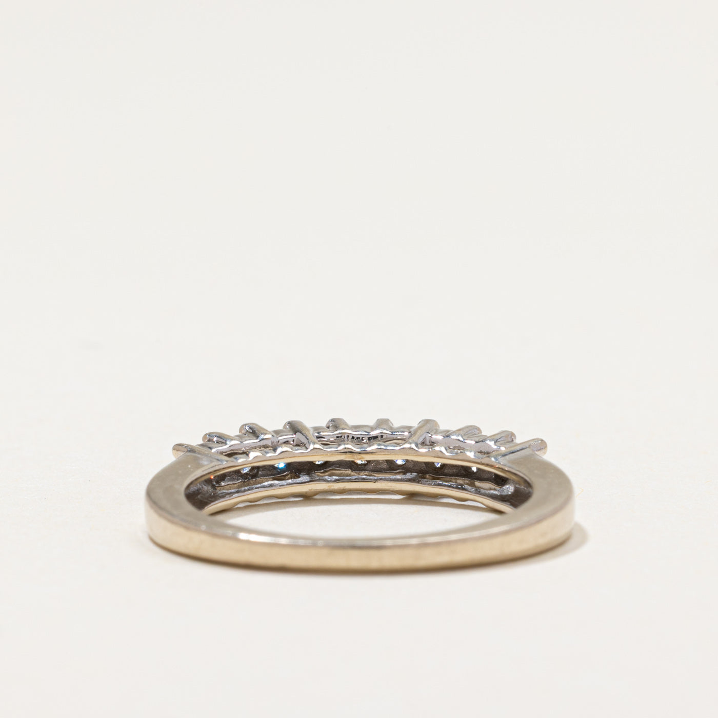14k Semi Eternity Diamond Ring | 0.45ctw | SZ 6.25