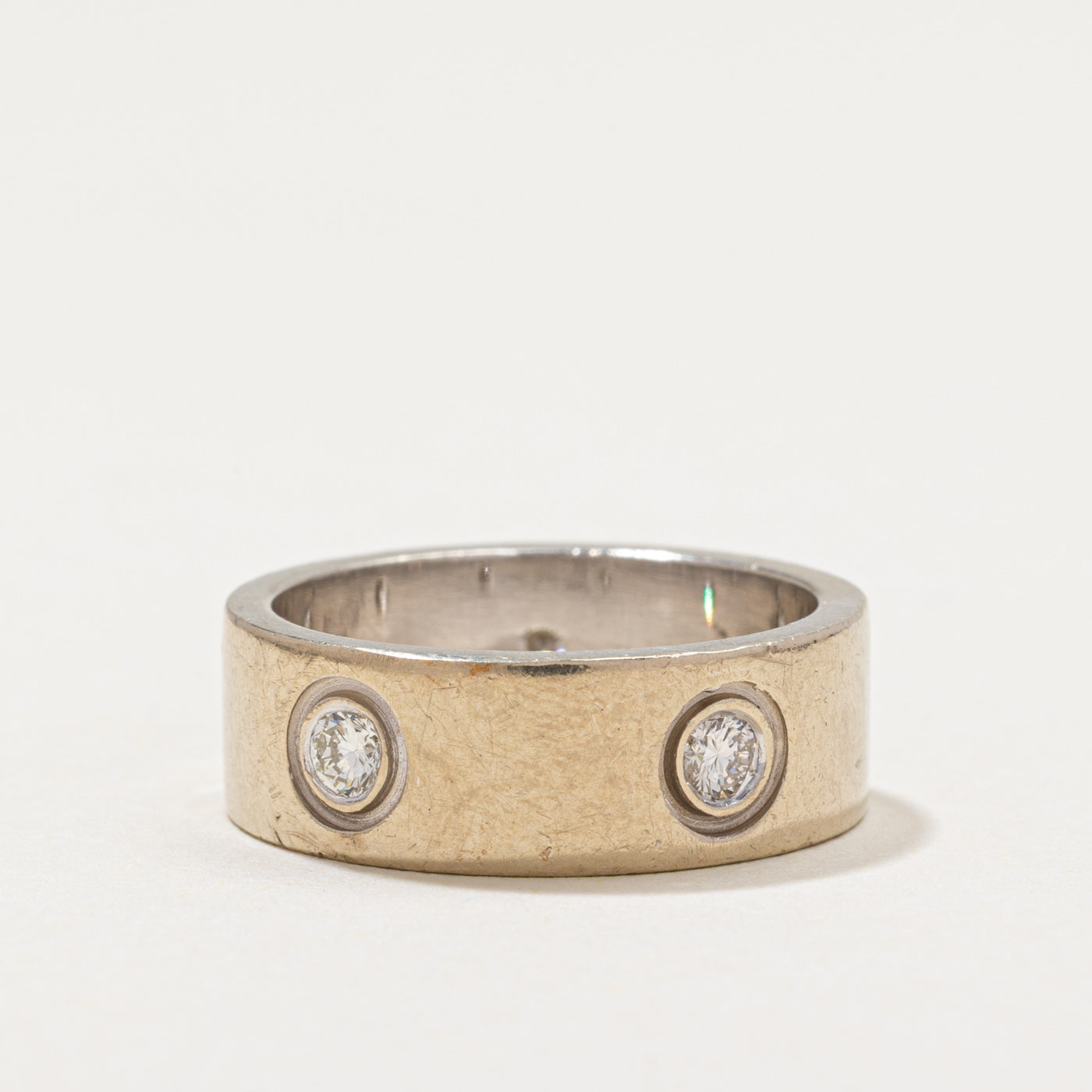 Eternity Bezel Set Diamond Band | 0.40ctw | SZ 5