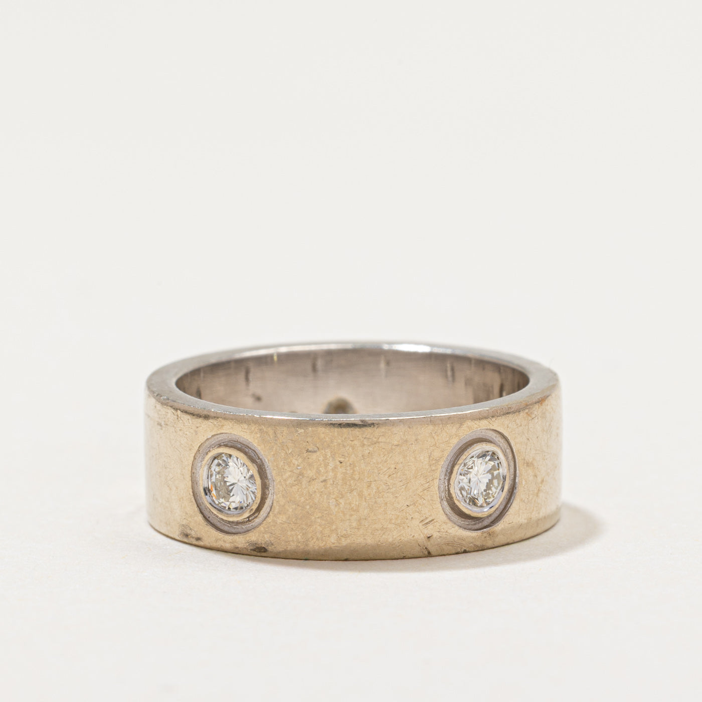 Eternity Bezel Set Diamond Band | 0.40ctw | SZ 5