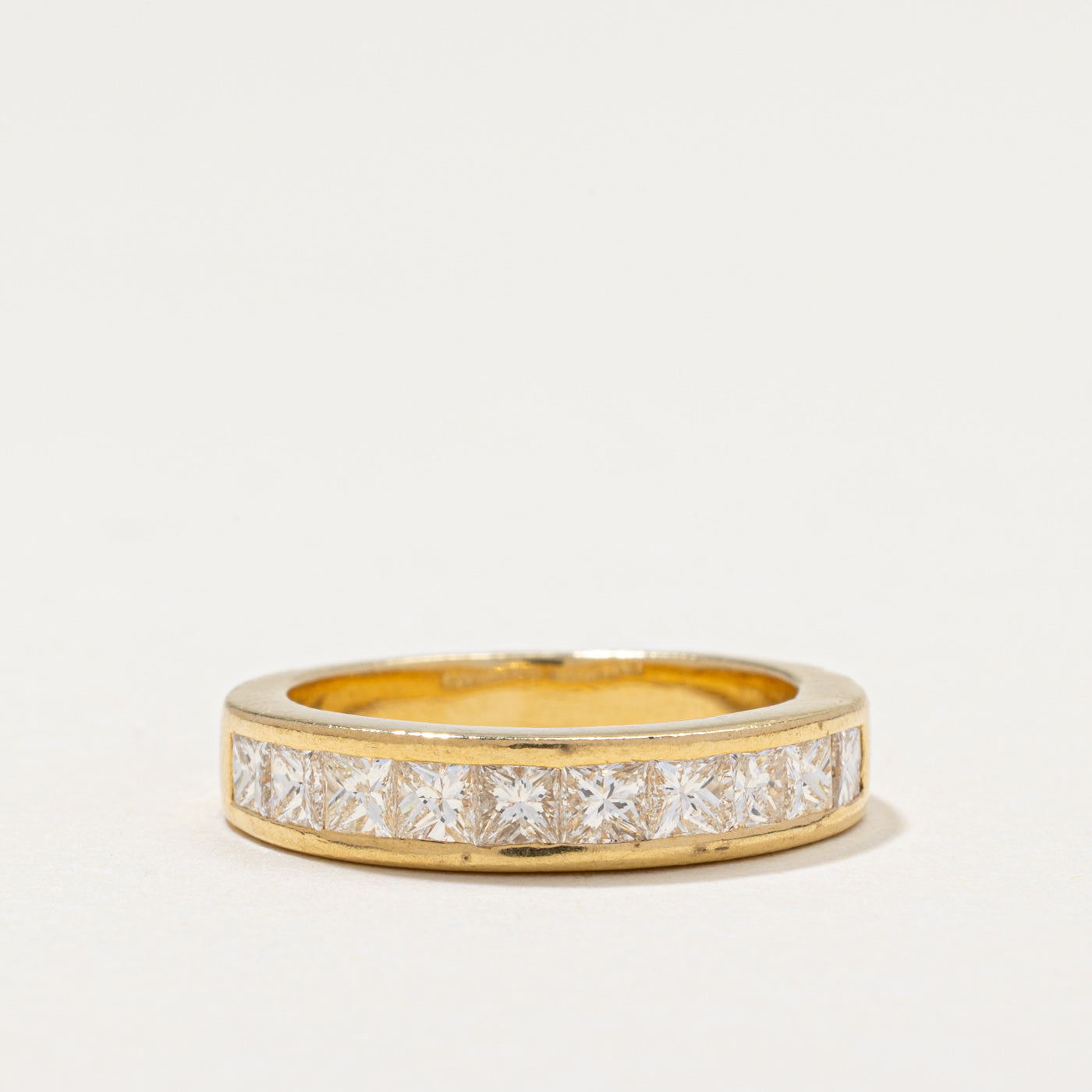 Semi Eternity Princess Cut Diamond Band | 1.00ctw | SZ 5.75