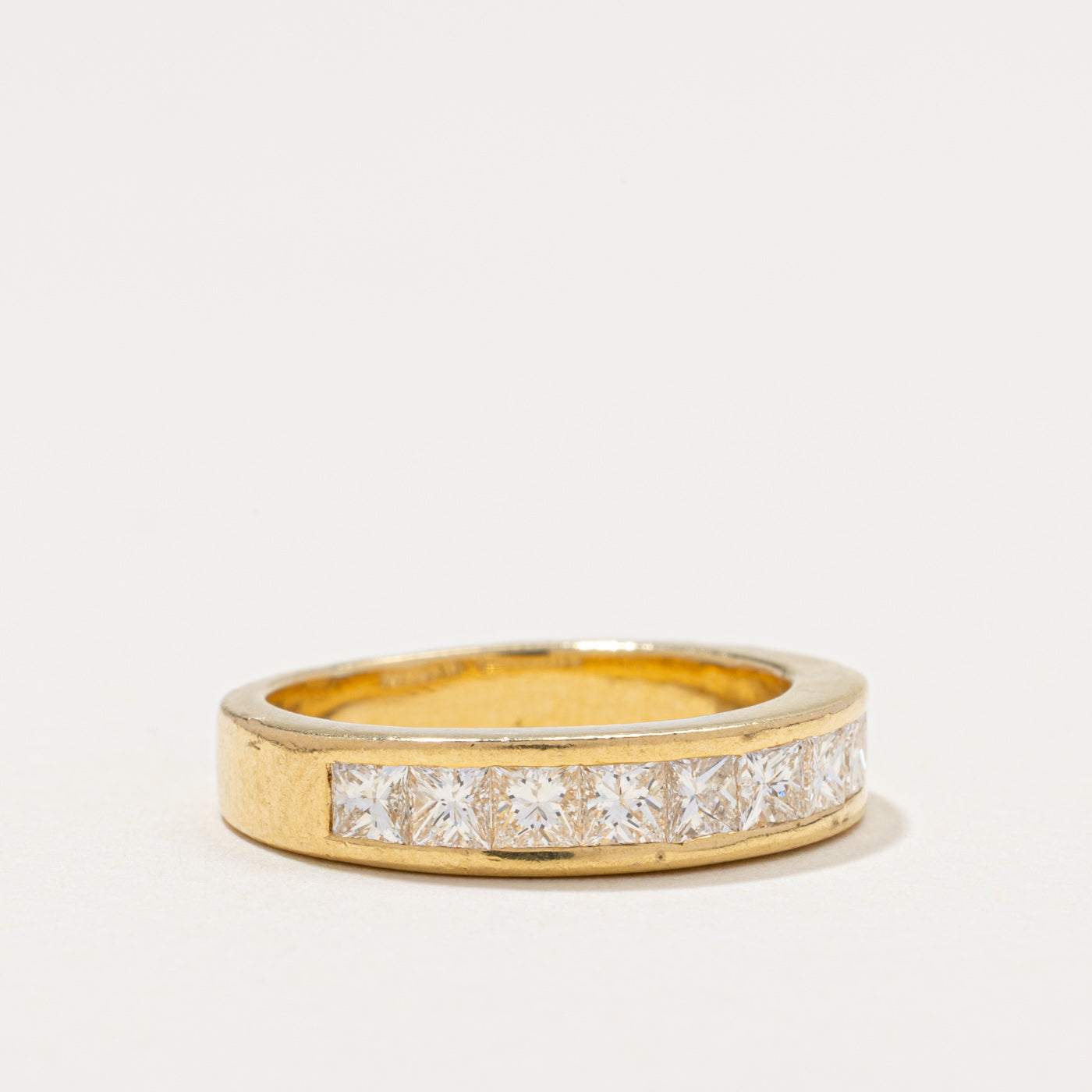 Semi Eternity Princess Cut Diamond Band | 1.00ctw | SZ 5.75