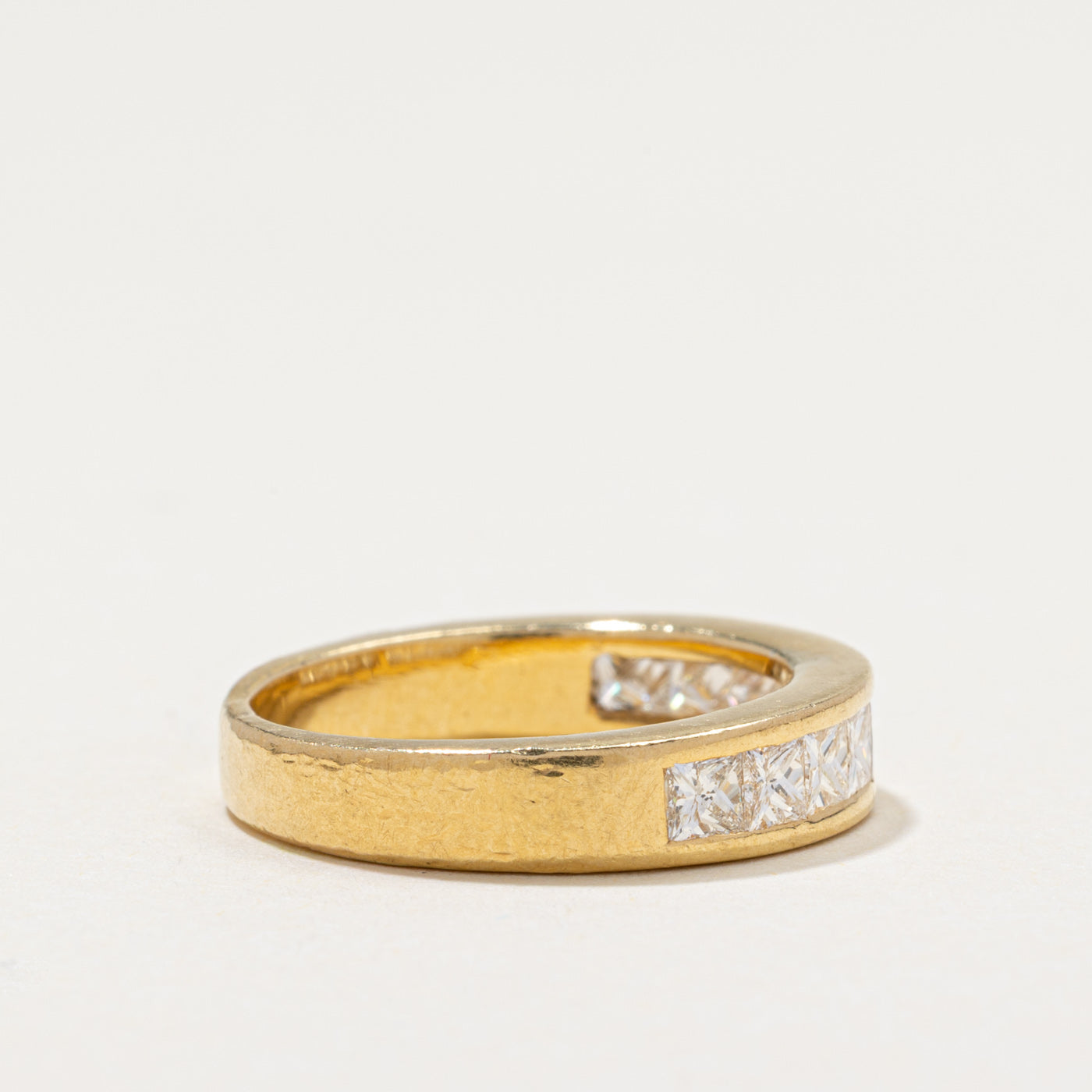 Semi Eternity Princess Cut Diamond Band | 1.00ctw | SZ 5.75