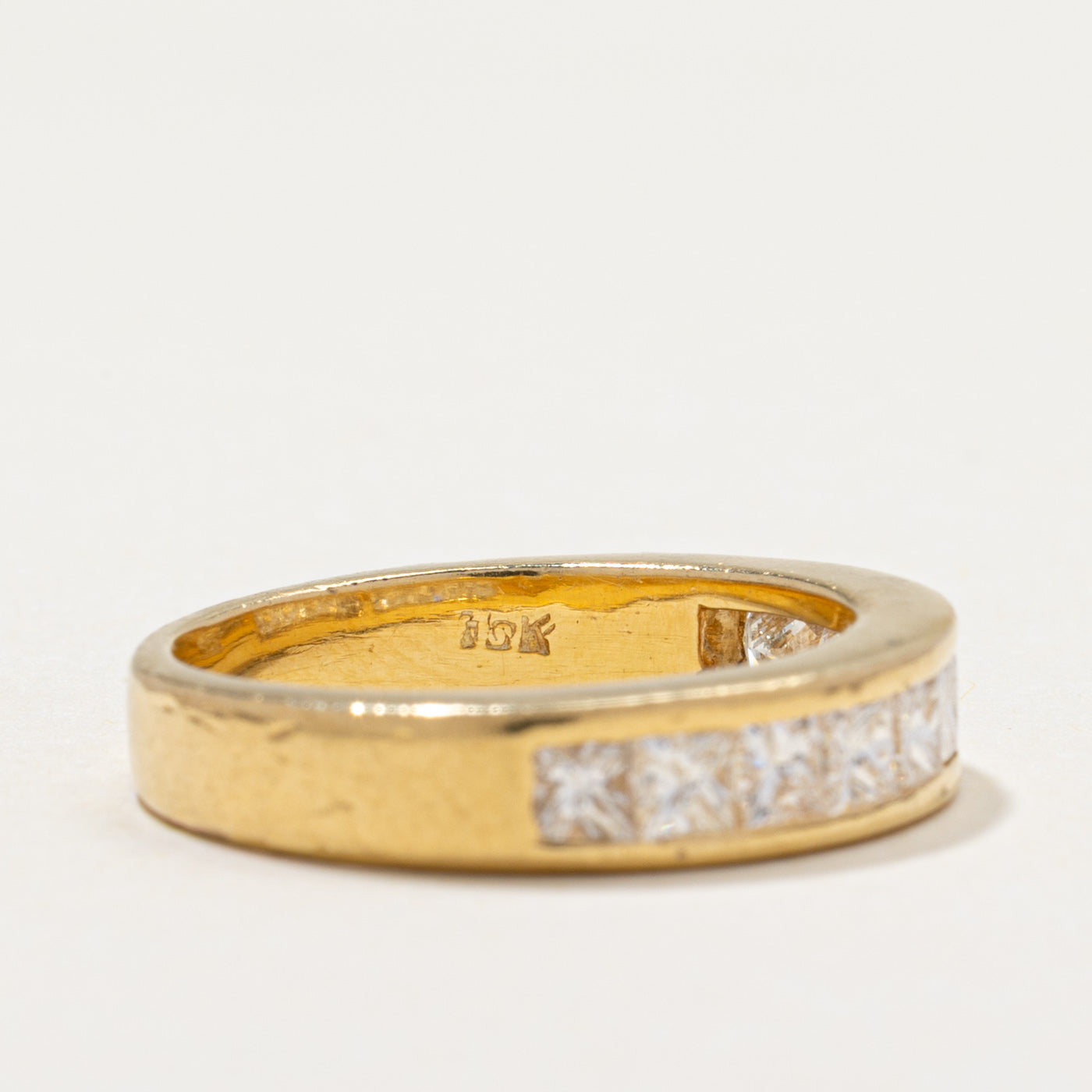 Semi Eternity Princess Cut Diamond Band | 1.00ctw | SZ 5.75