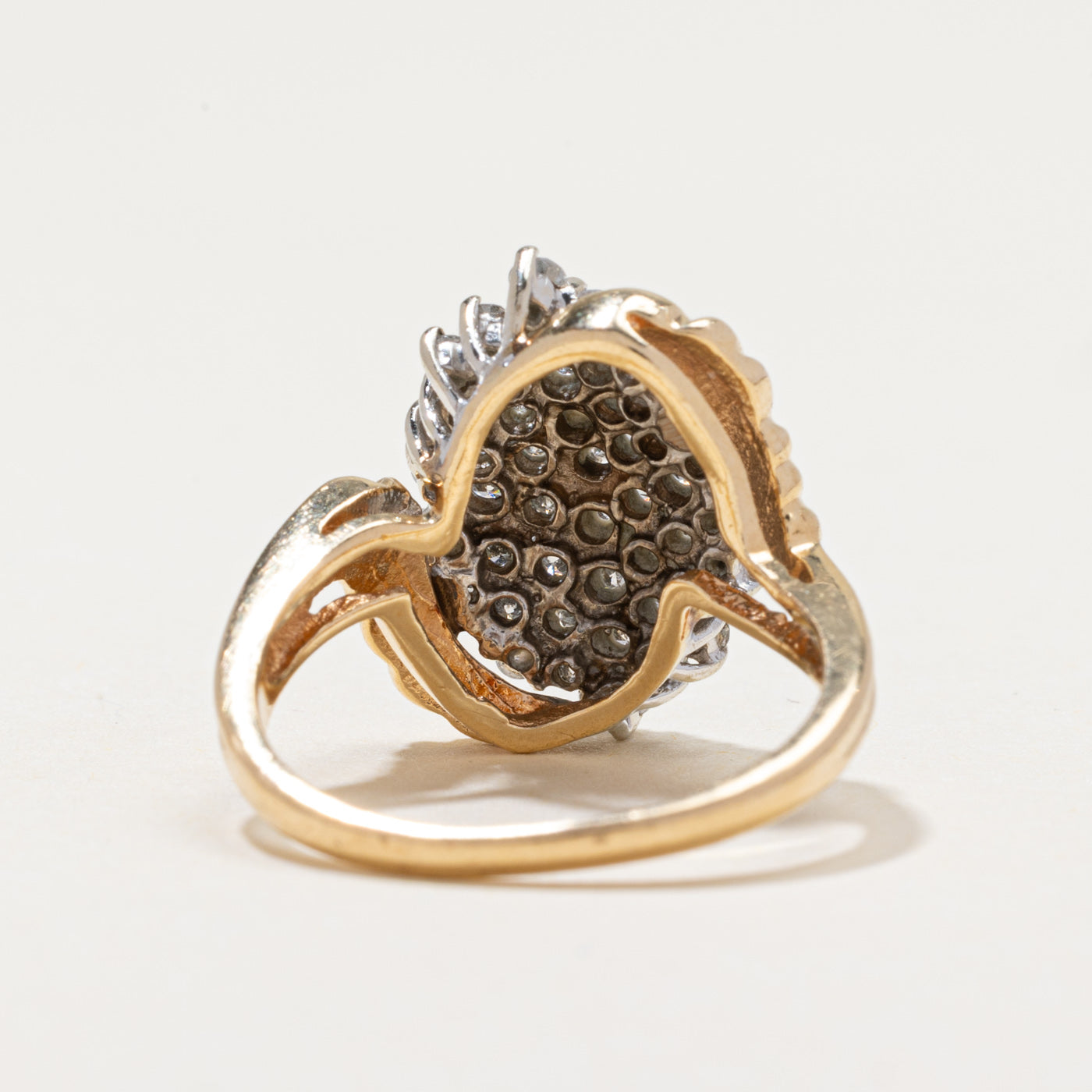 Diamond Cluster Cocktail Ring | 1.00ctw | SZ 6.5