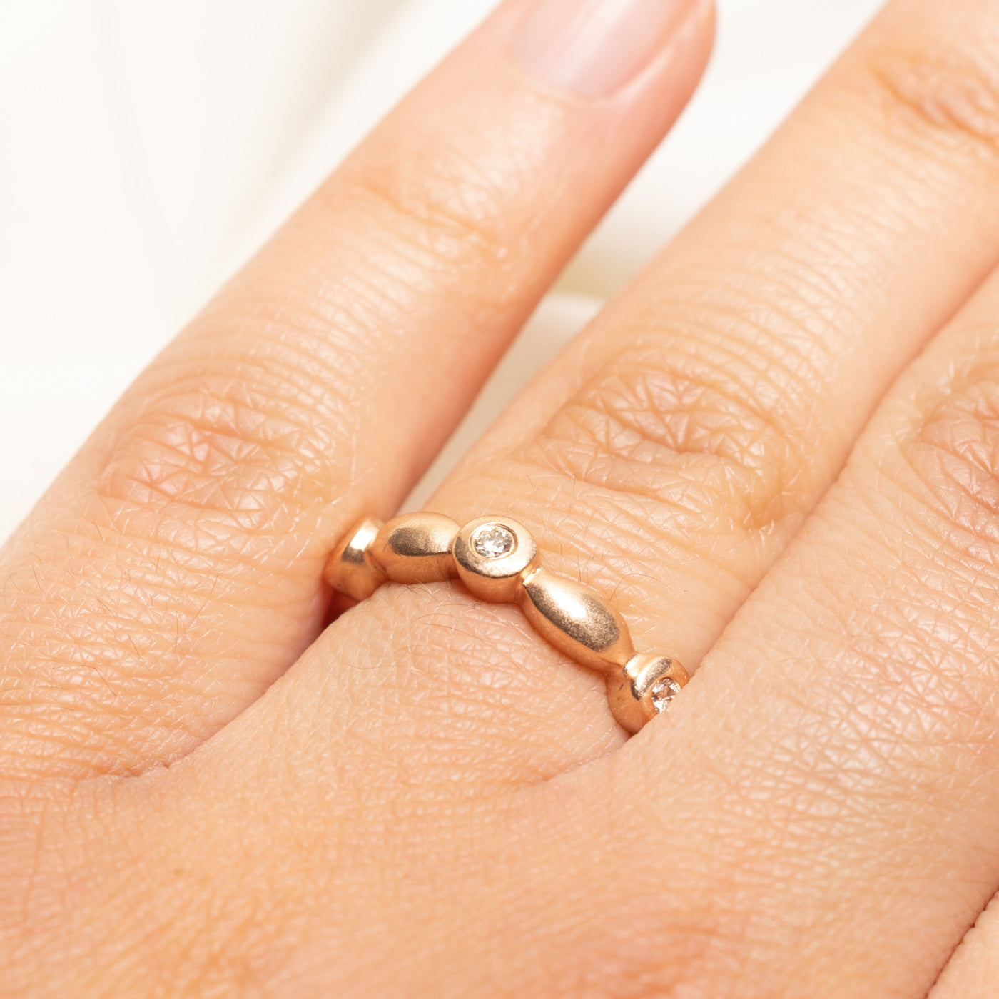 Eternity Diamond Scalloped Band | 0.21ctw | SZ 7