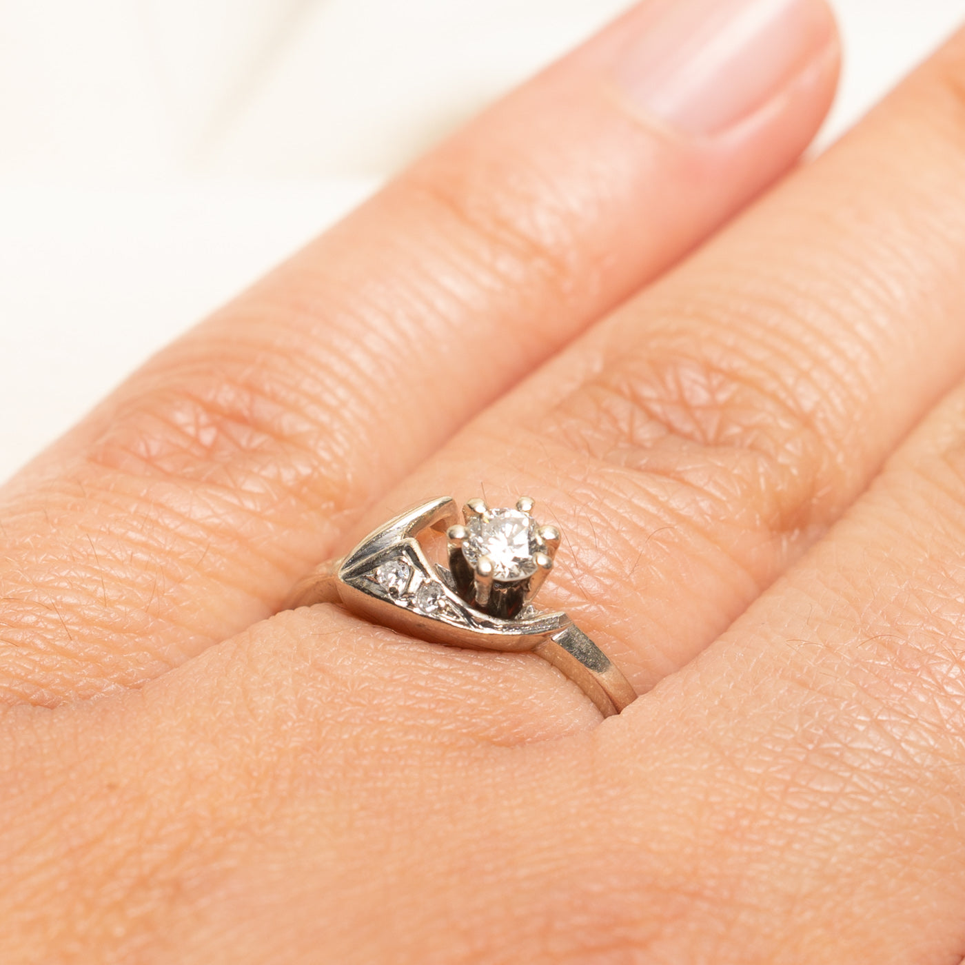 Diamond Abstract Ring | 0.24ctw | SZ 6
