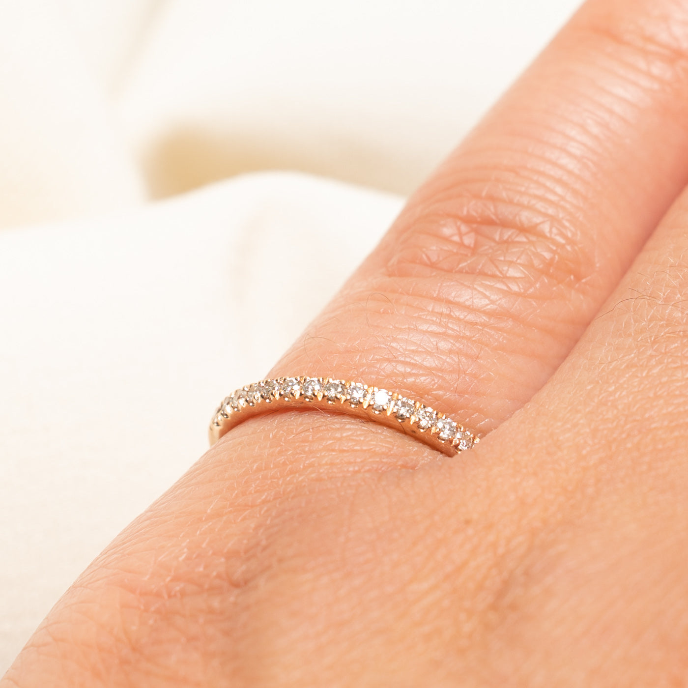 Semi Eternity Diamond Band | 0.20ctw | SZ 5.25