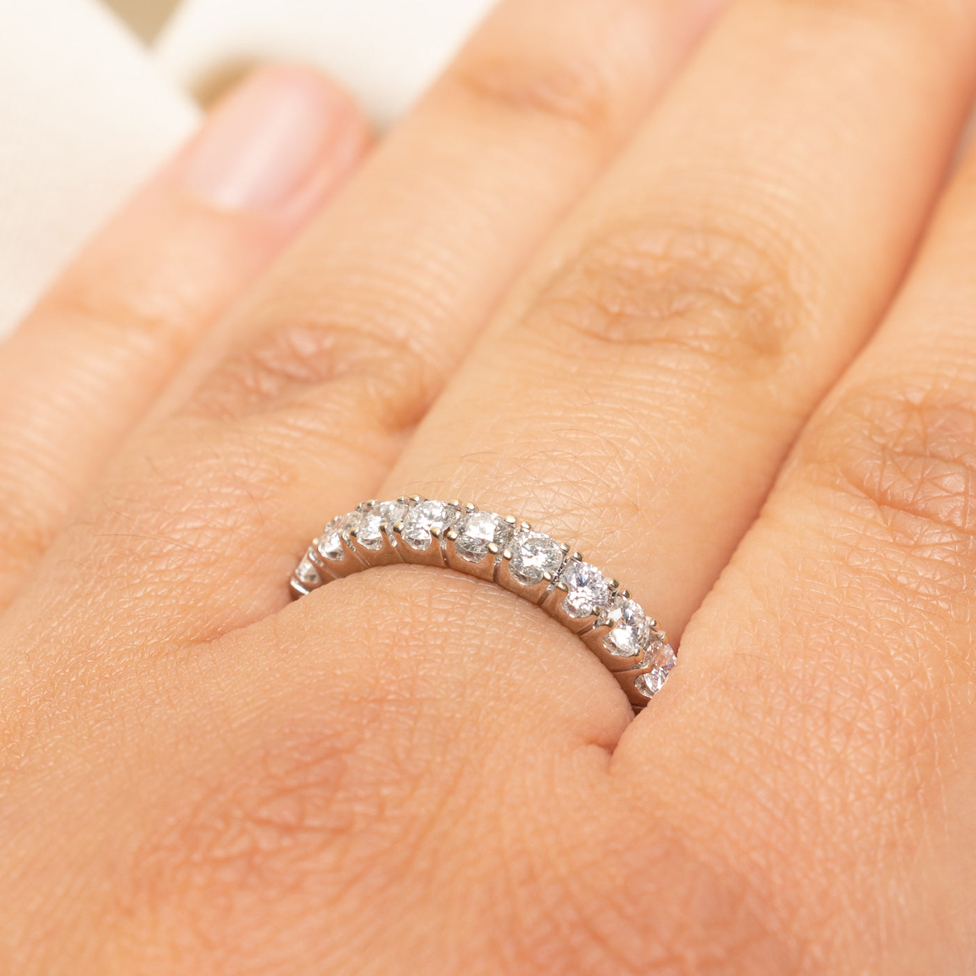 Semi Eternity Diamond Band | 0.67ctw | SZ 7.5