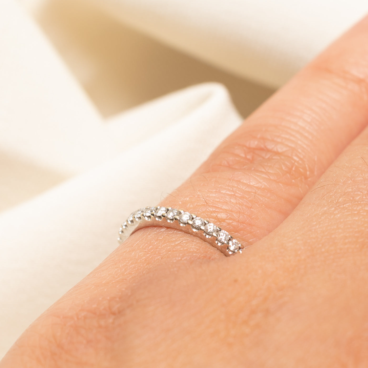 Semi Eternity Diamond Band | 0.20ctw | SZ 5