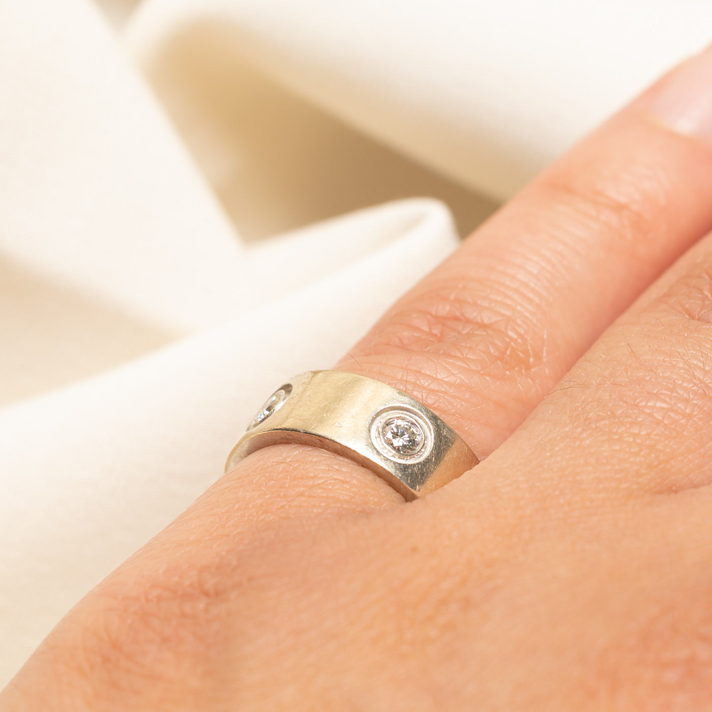 Eternity Bezel Set Diamond Band | 0.40ctw | SZ 5