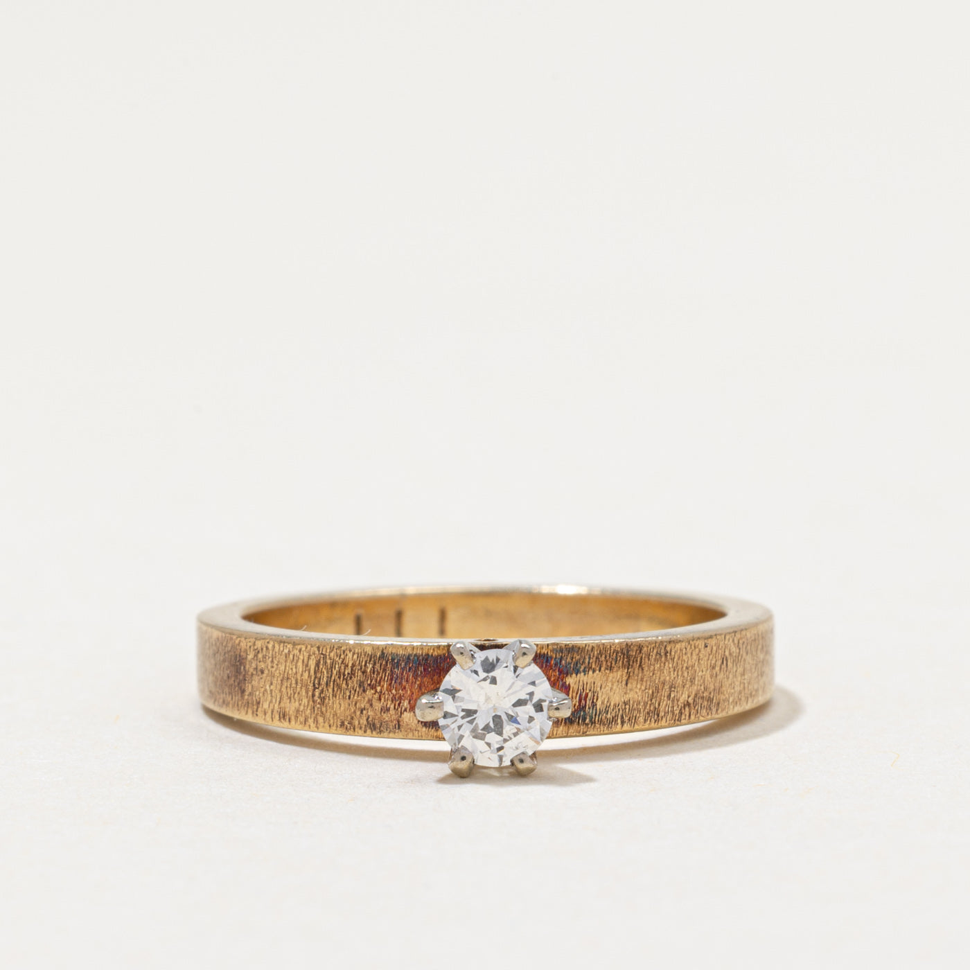 Solitaire Diamond Ring | 0.20ct | SZ 6.5