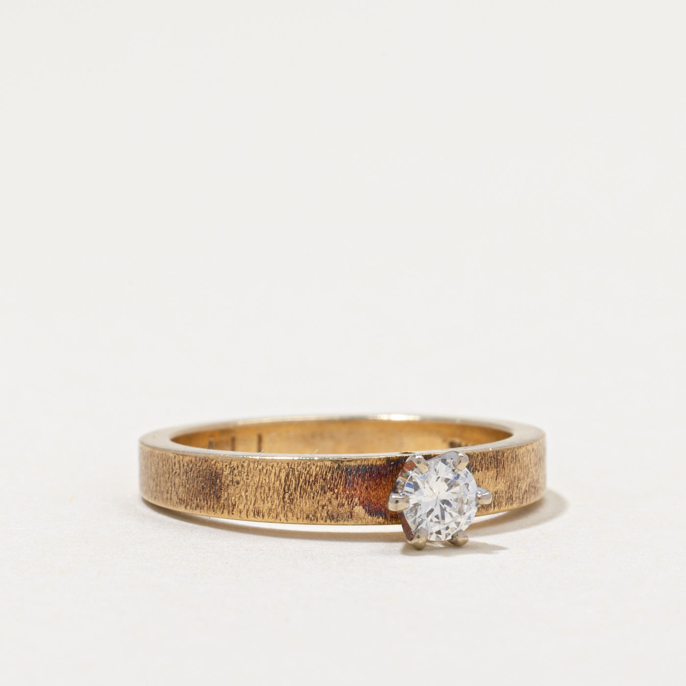 Solitaire Diamond Ring | 0.20ct | SZ 6.5