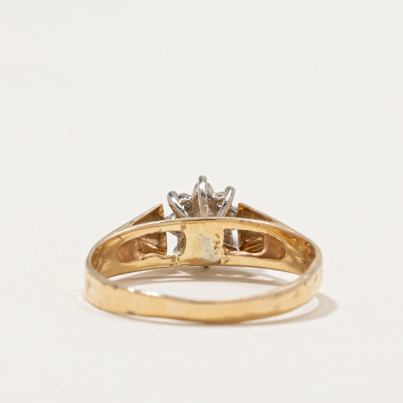 Diamond Petal Cluster Ring | 0.18ctw | SZ 6.5