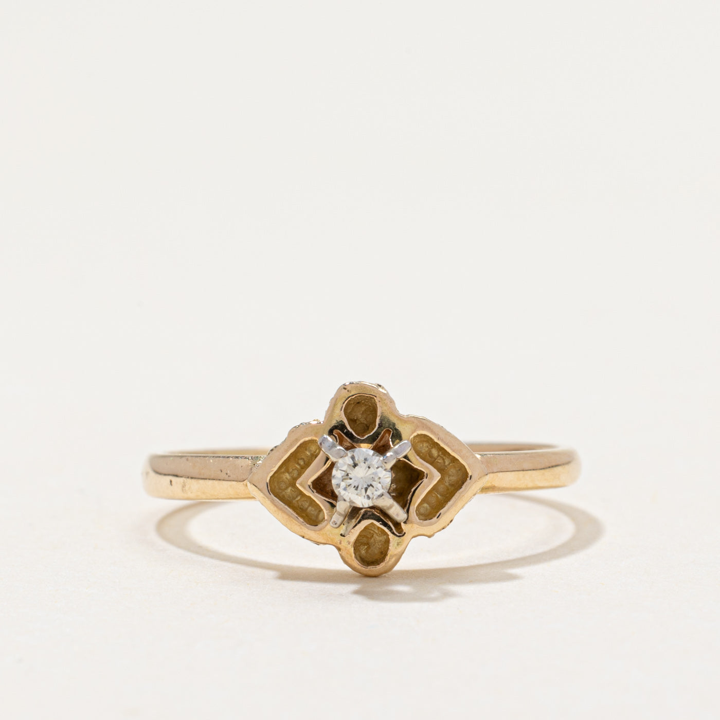 Single Stone Diamond Ring | 0.05ct | SZ 6.5