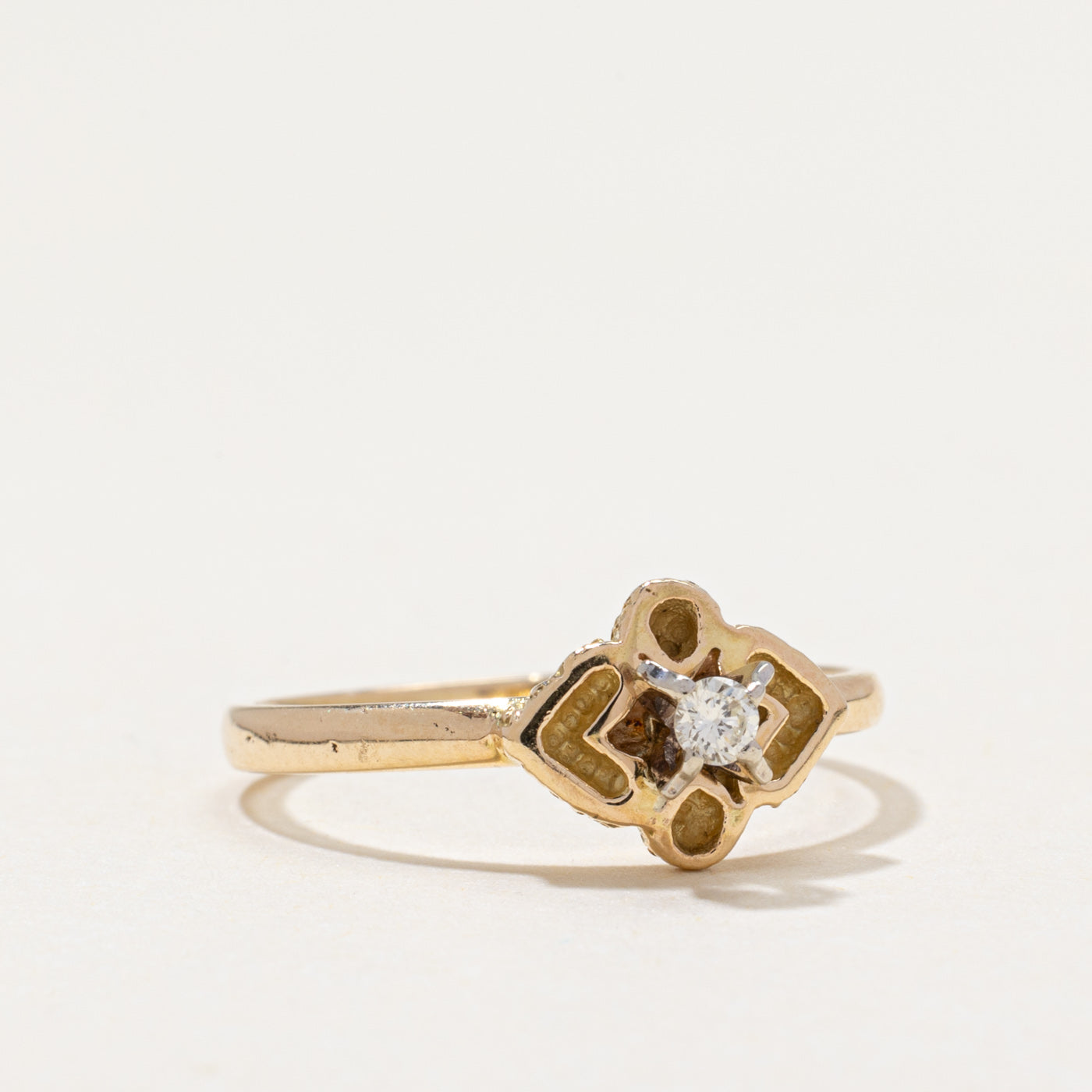 Single Stone Diamond Ring | 0.05ct | SZ 6.5