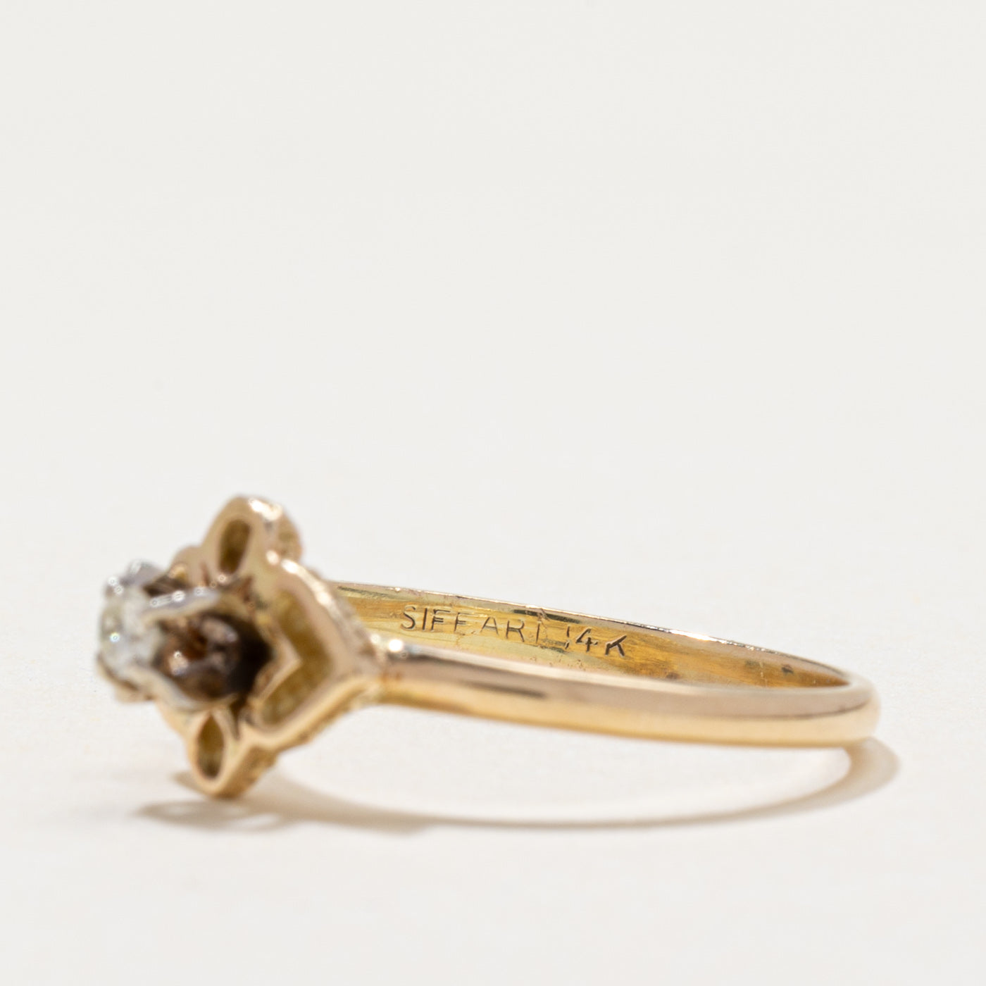 Single Stone Diamond Ring | 0.05ct | SZ 6.5