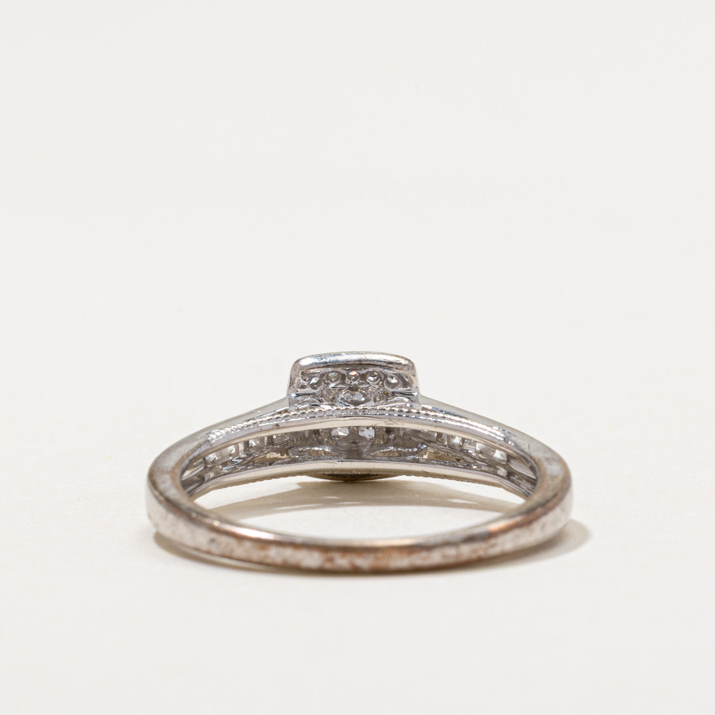 Illusion Set Diamond Halo Ring | 0.25ctw | SZ 6.75