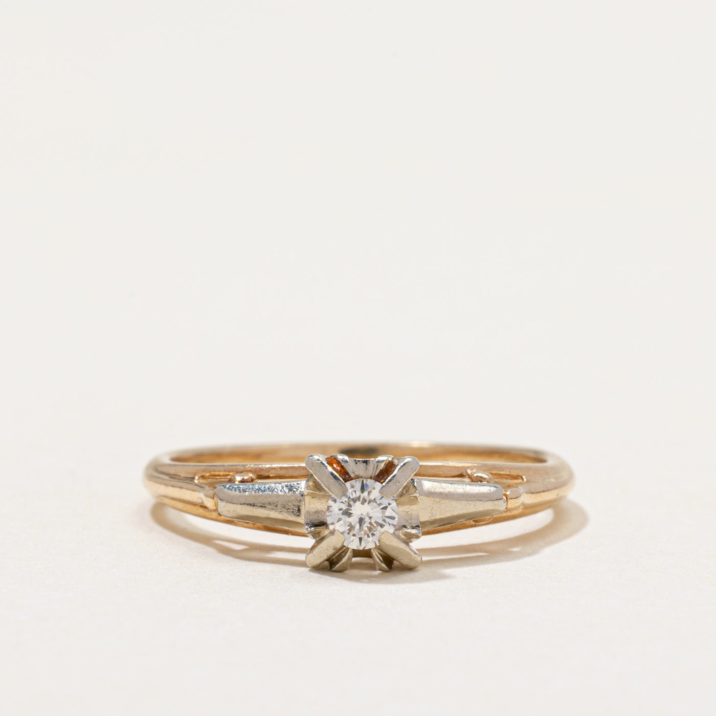 Solitaire Diamond Ring | 0.10ct | SZ 6.25