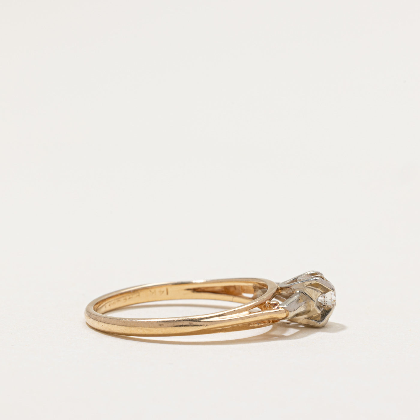 Solitaire Diamond Ring | 0.10ct | SZ 6.25