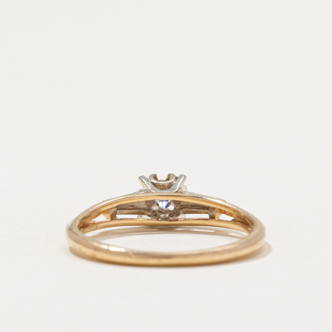 Solitaire Diamond Ring | 0.10ct | SZ 6.25