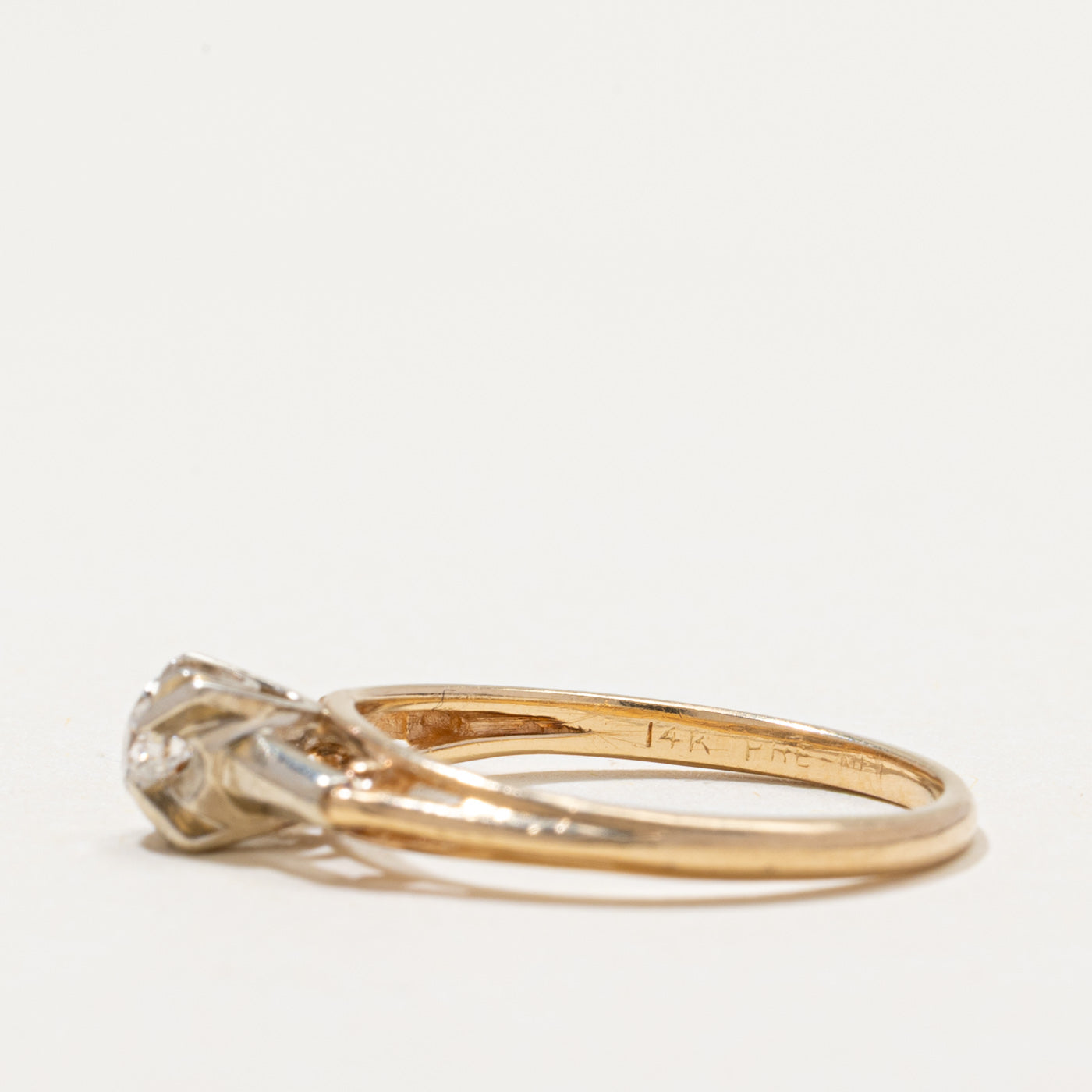 Solitaire Diamond Ring | 0.10ct | SZ 6.25