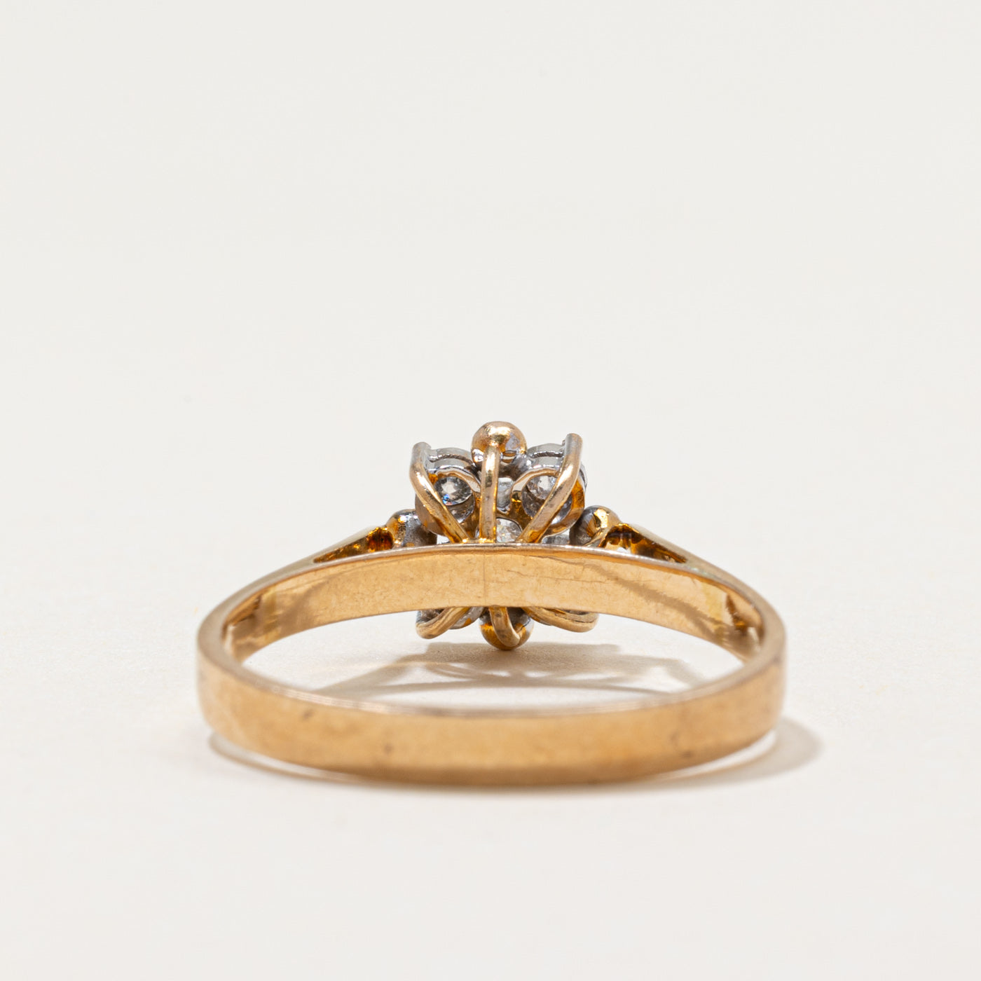 Five Stone Diamond Cluster Ring | 0.25ctw | SZ 6.75