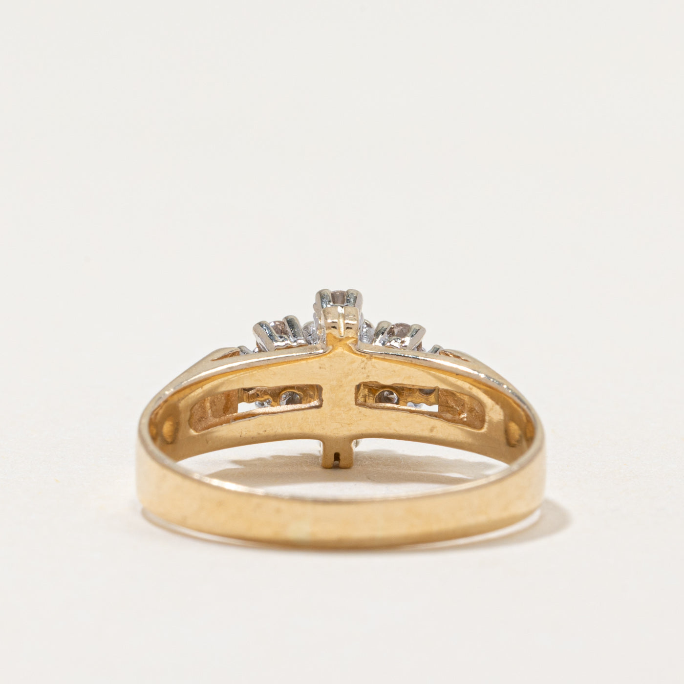 Diamond Cluster Cocktail Ring | 0.31ctw | SZ 6.25