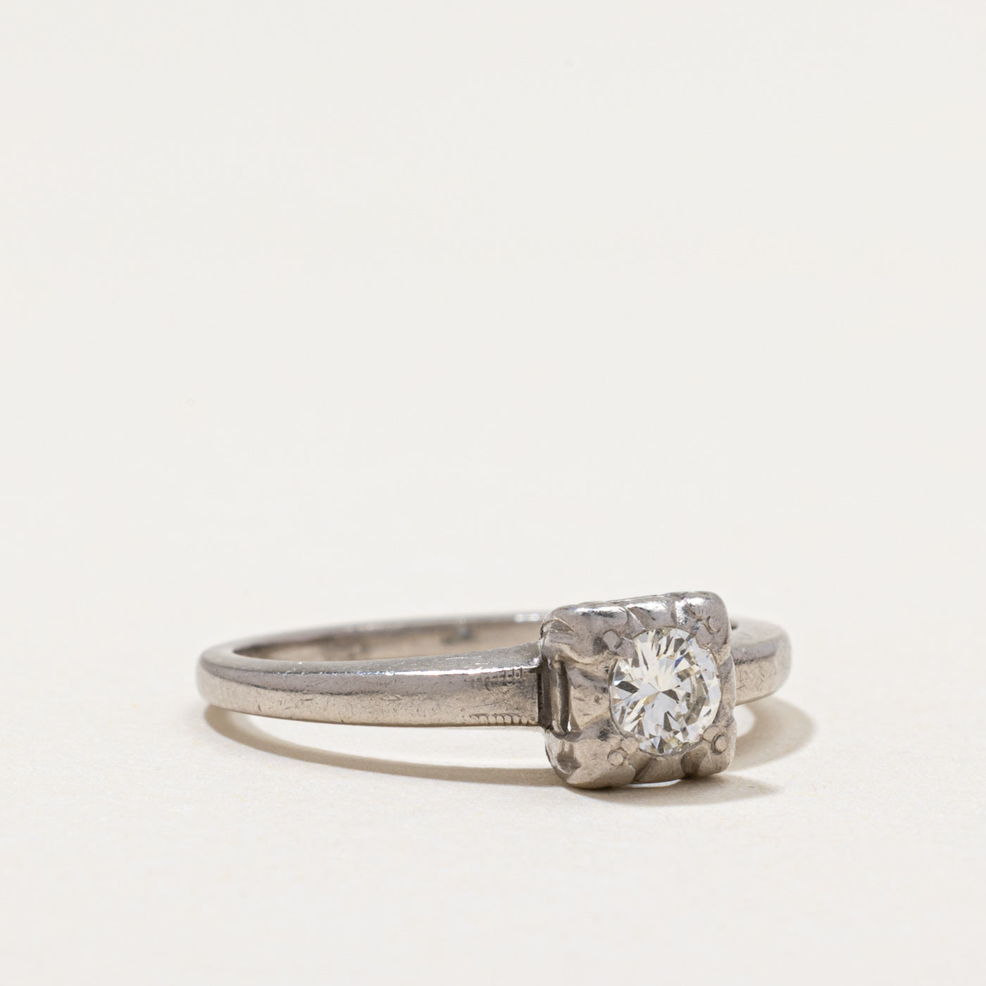 Solitaire Diamond Ring | 0.22ct | SZ 5.75