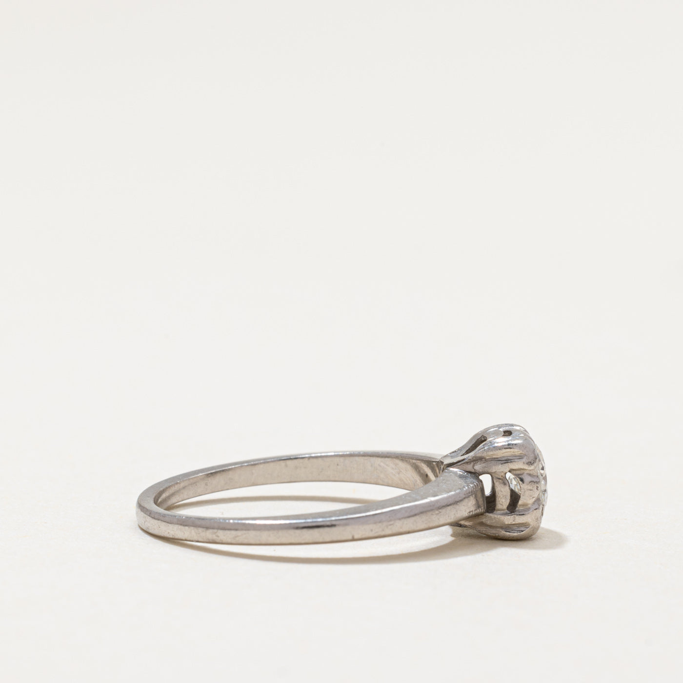 Solitaire Diamond Ring | 0.22ct | SZ 5.75