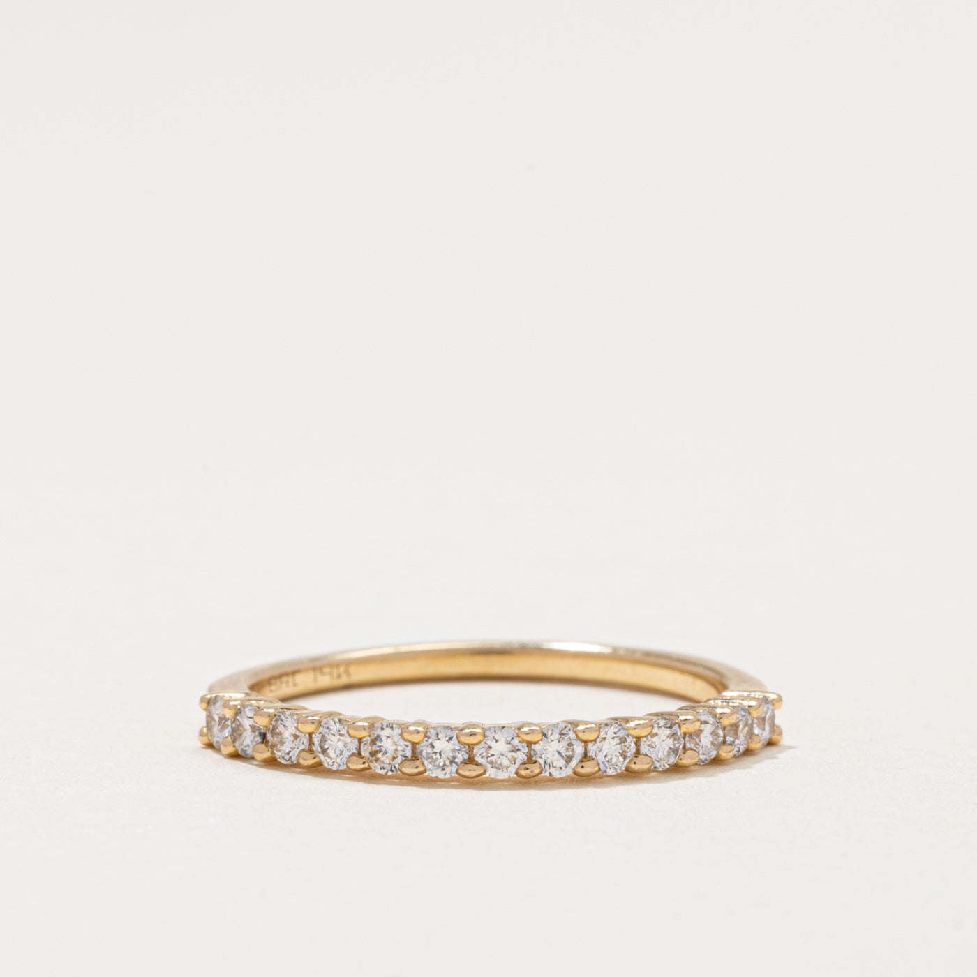 Semi Eternity Diamond Band | 0.39ctw | SZ 7.75