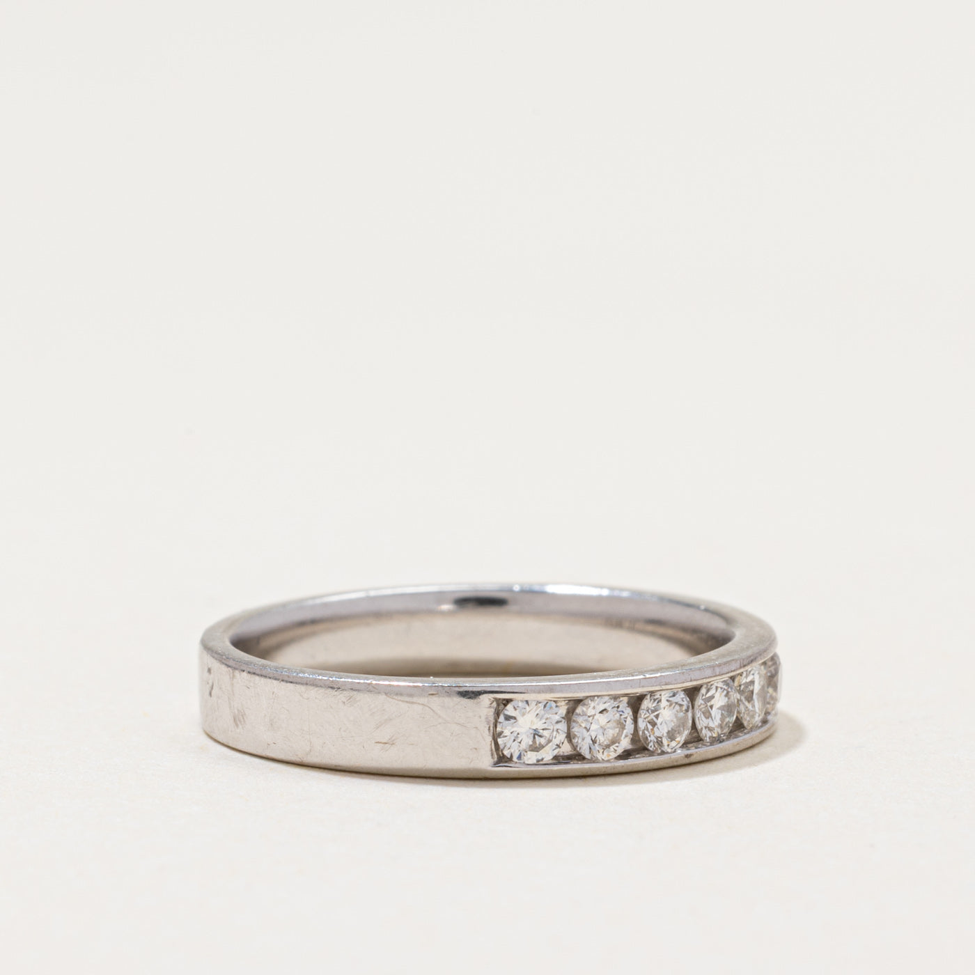 Semi Eternity Channel Set Diamond Band | 0.50ctw | SZ 6.5