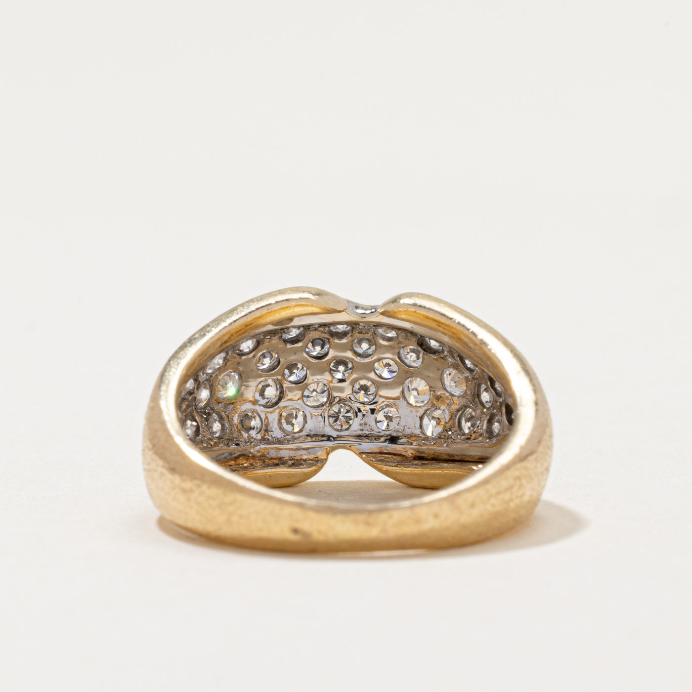Pavé Set Diamond Chunky Cocktail Ring | 0.60ctw | SZ 5.5
