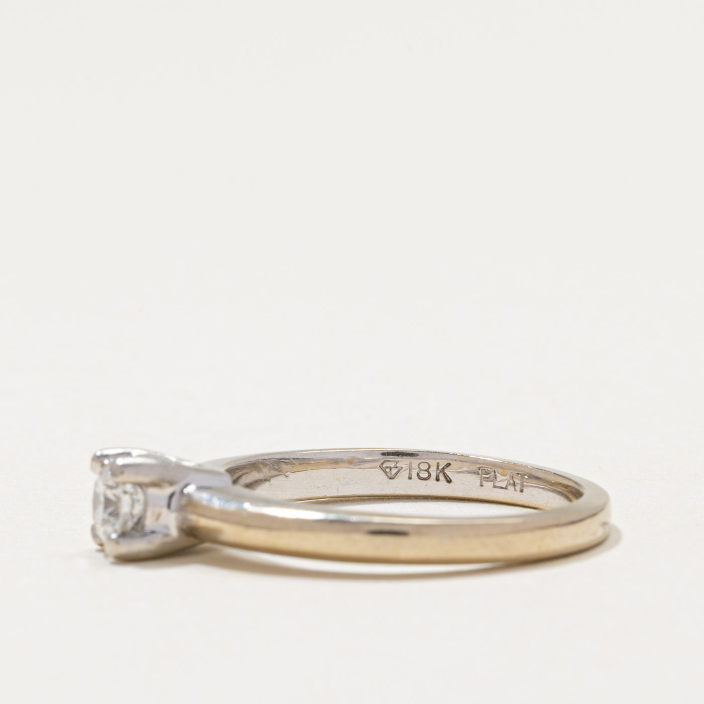 Solitaire Diamond Ring | 0.21ct | SZ 5