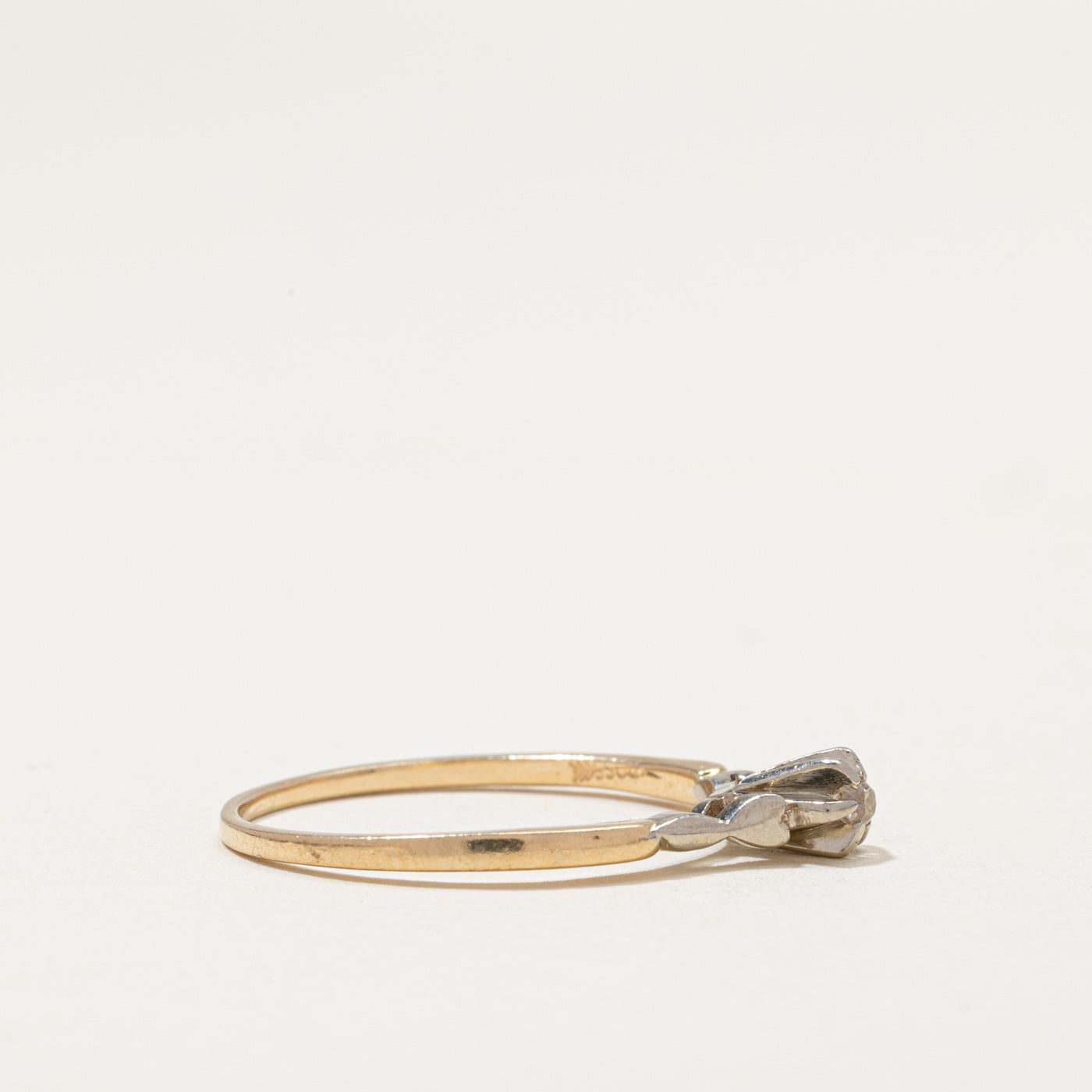 Solitaire Diamond Petite Ring | 0.05ct | SZ 8.75