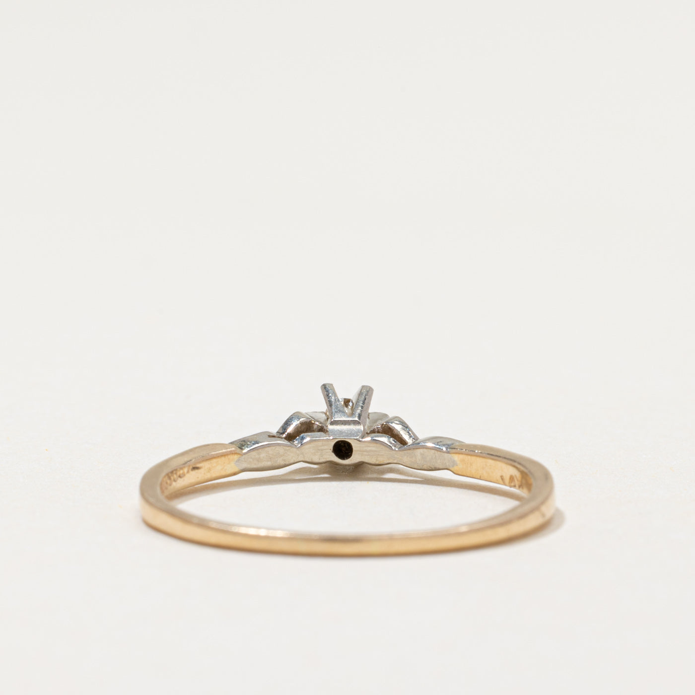 Solitaire Diamond Petite Ring | 0.05ct | SZ 8.75