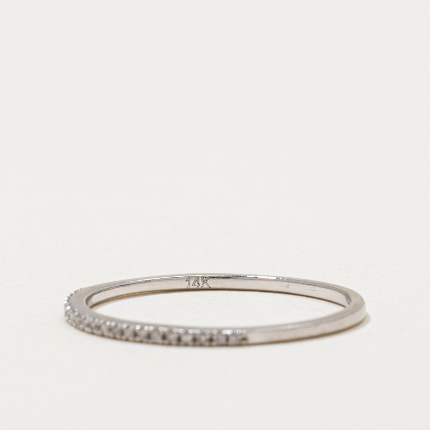 Semi Eternity Diamond Thin Band | 0.05ctw | SZ 8.5