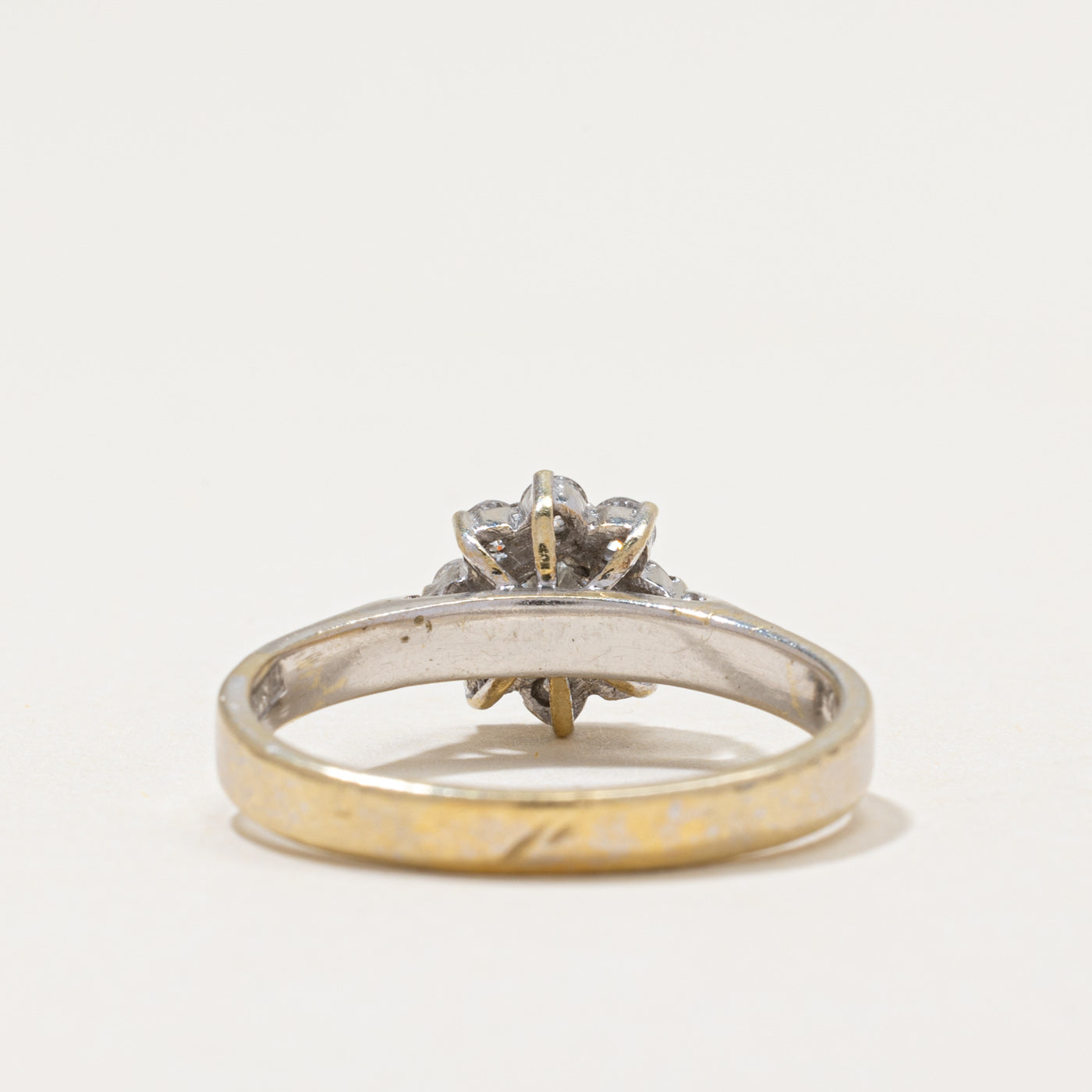 Diamond Petal Ring | 0.50ctw | SZ 8.25