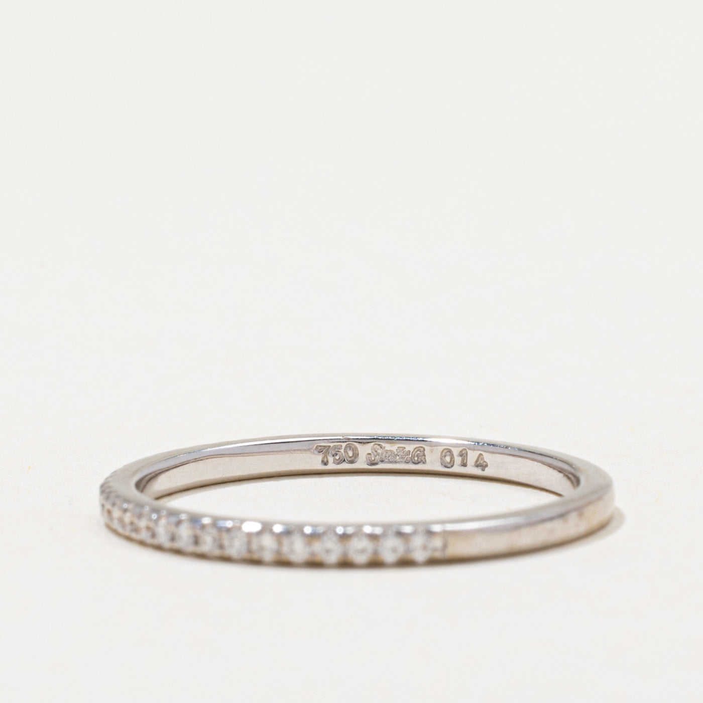 Semi Eternity Diamond Band | 0.14ctw | SZ 8