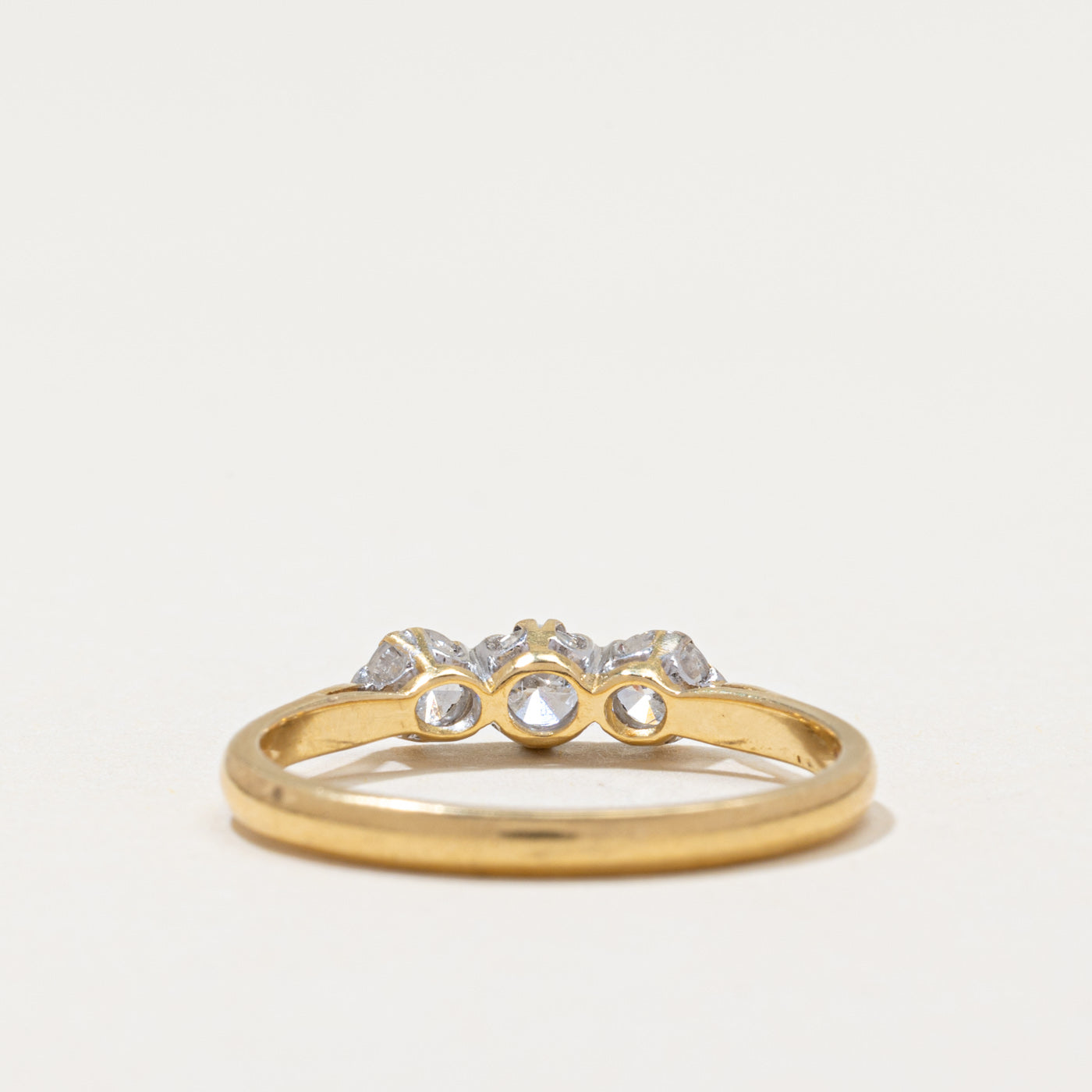 Three Stone Diamond Ring | 0.50ctw | SZ 7.5