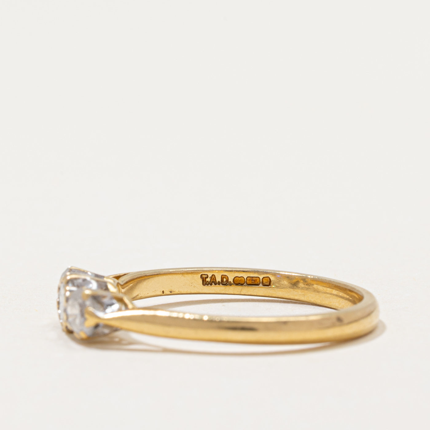 Three Stone Diamond Ring | 0.50ctw | SZ 7.5