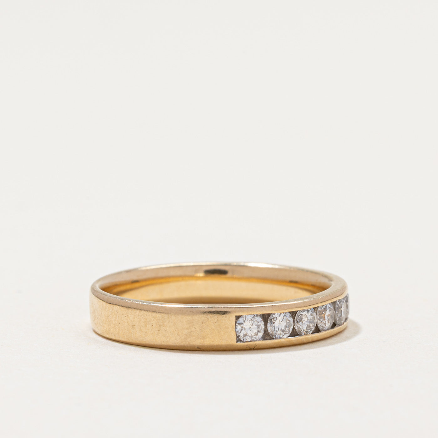 Semi Eternity Channel Set Diamond Band | 0.45ctw | SZ 7