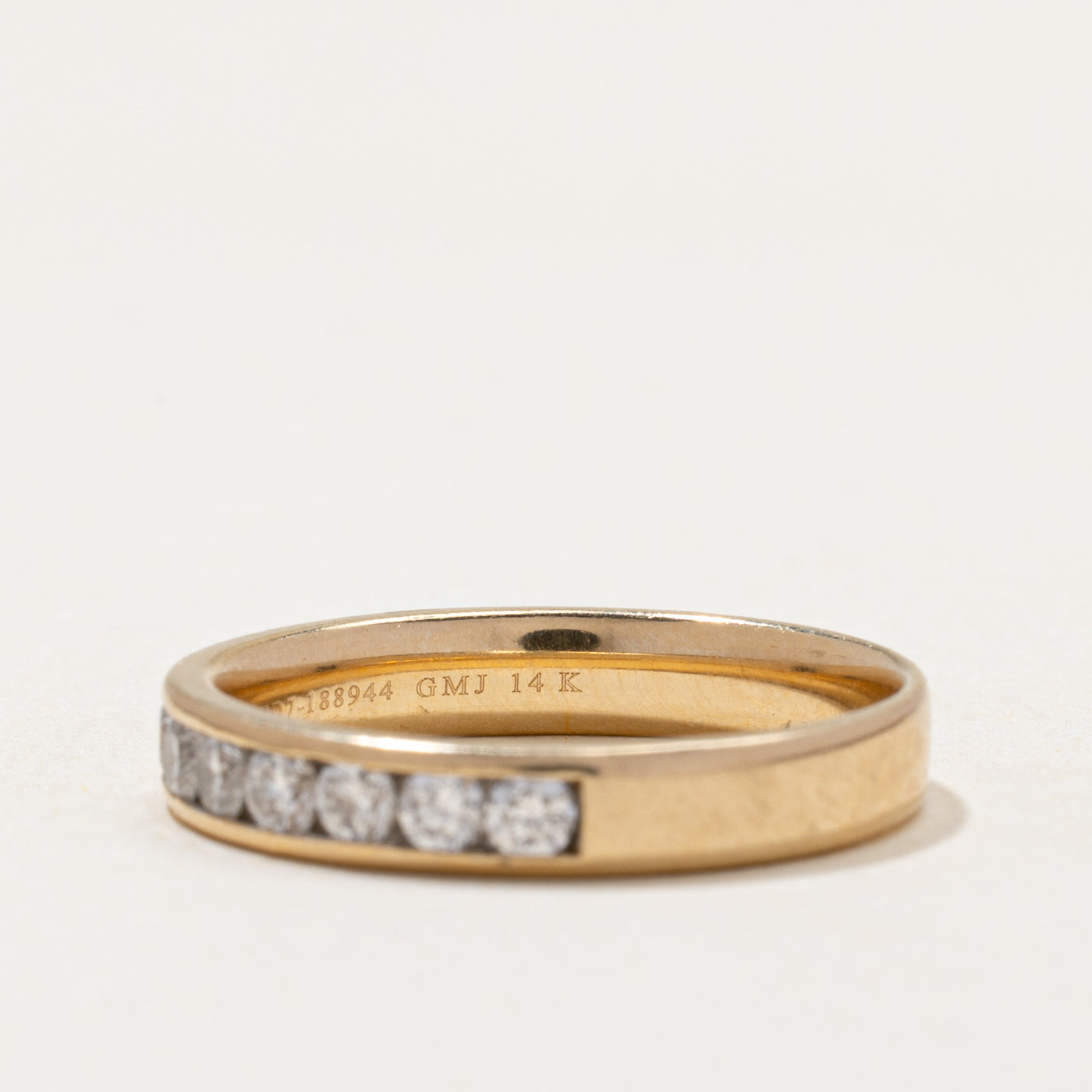 Semi Eternity Channel Set Diamond Band | 0.45ctw | SZ 7