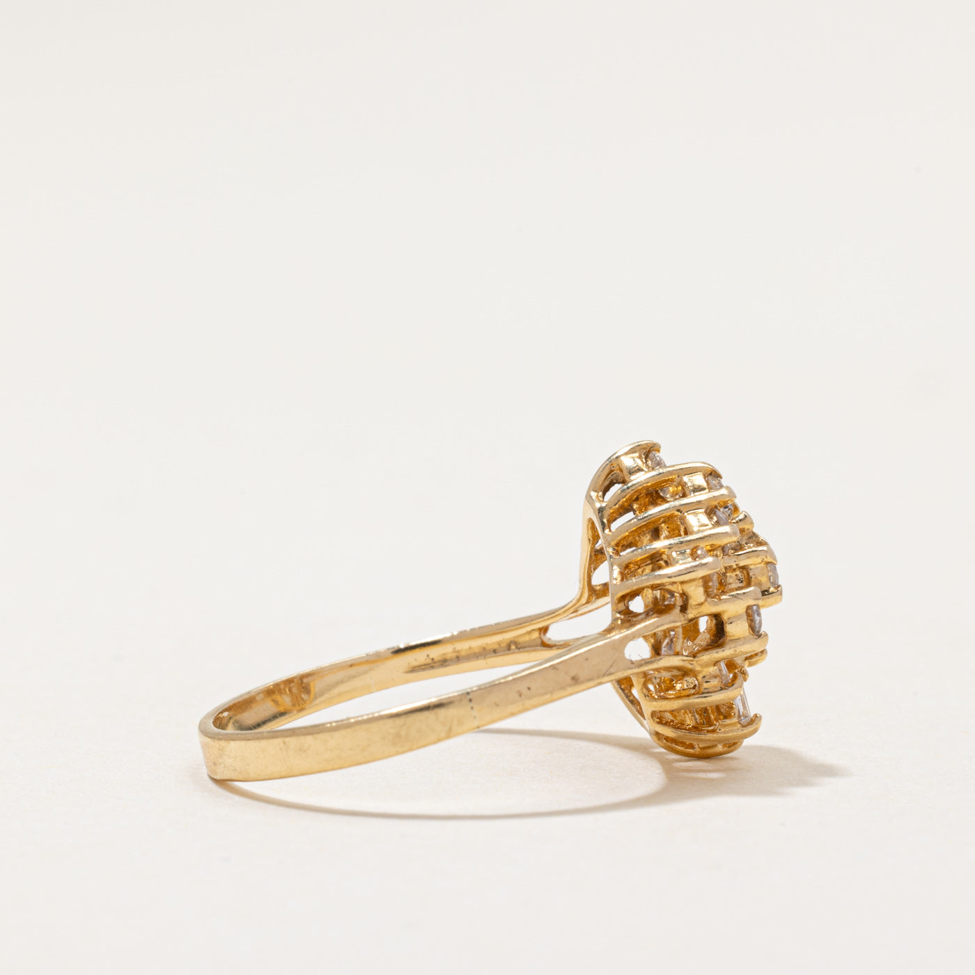 18k Diamond Cocktail Ring | 0.42ctw | SZ 6.75