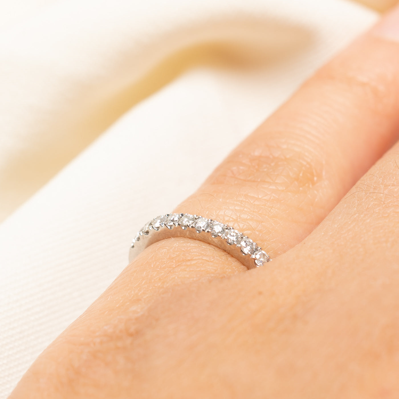 Semi Eternity Diamond Band | 0.30ctw | SZ 4.25