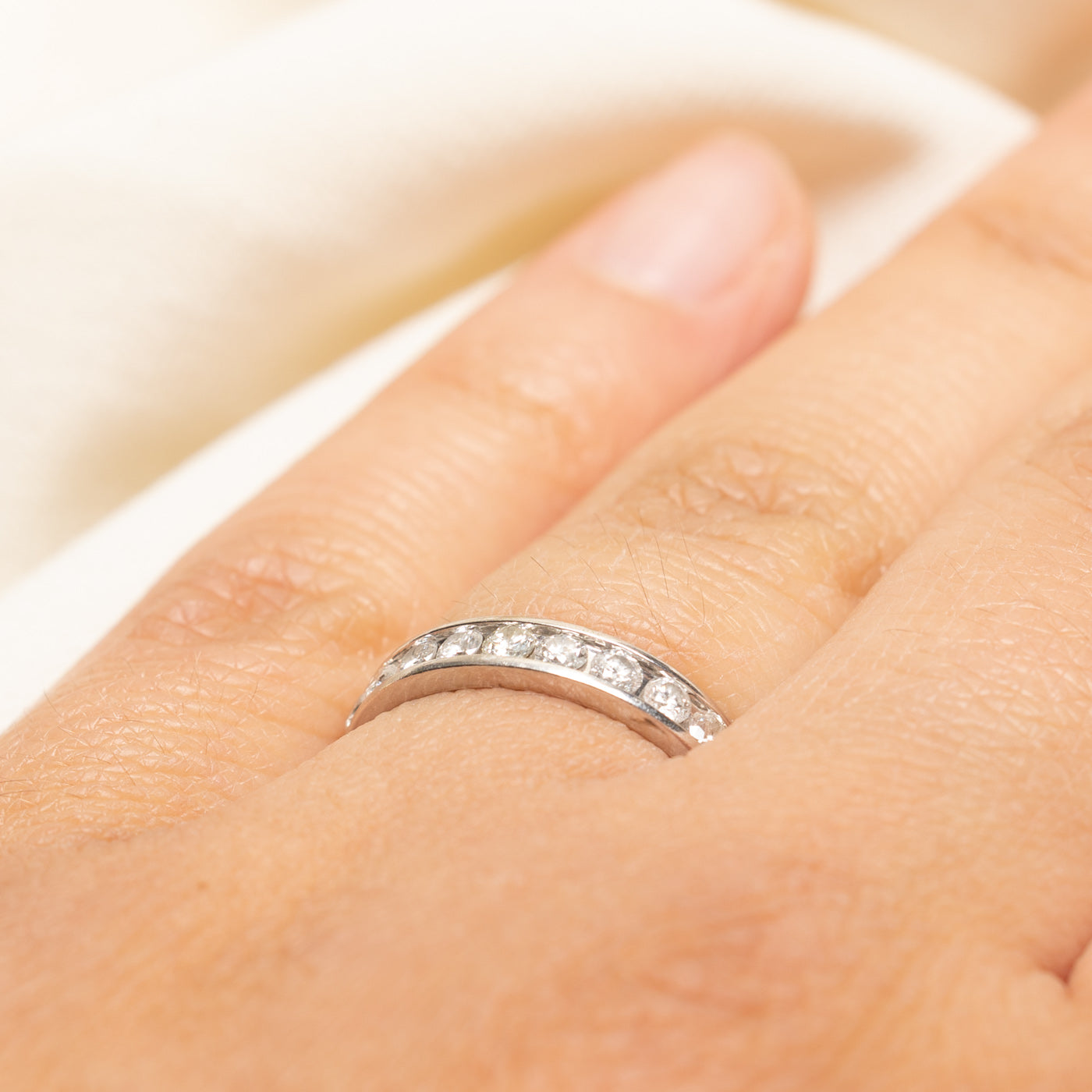 Semi Eternity Diamond Band | 0.50ctw | SZ 6.5