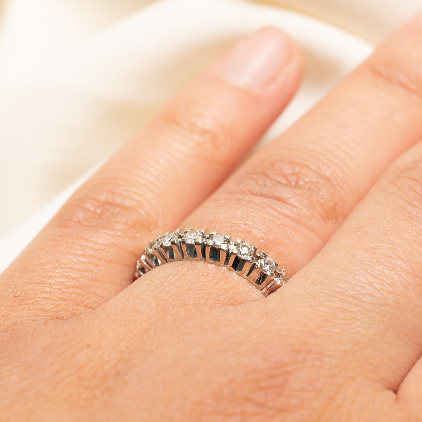 Eternity Diamond Band | 0.90ctw | SZ 6.5