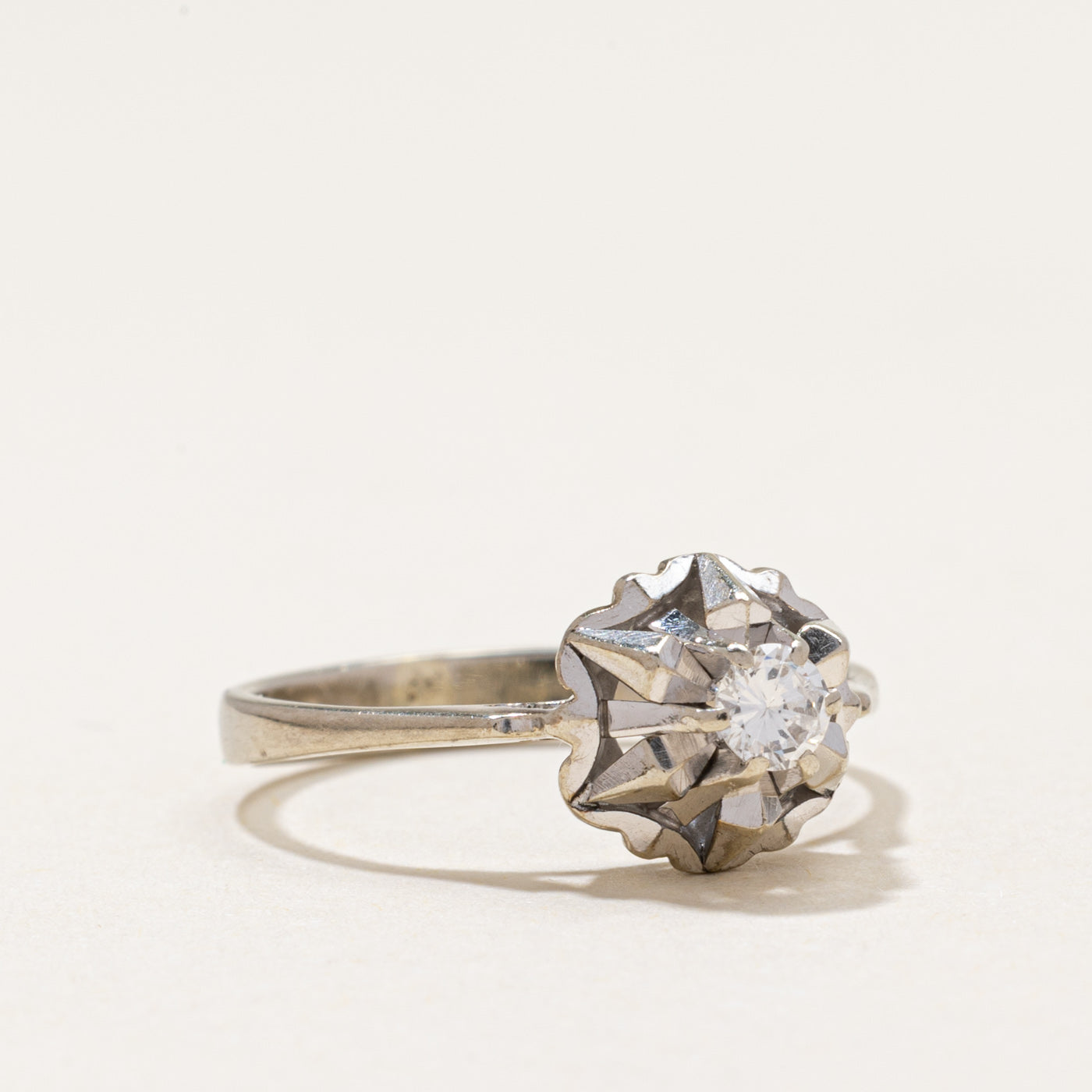 Illusion Set Diamond Ring | 0.16ct | SZ 6