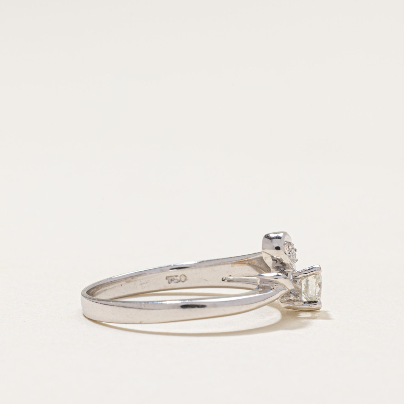 Diamond Bypass Ring | 0.24ctw | SZ 6.5